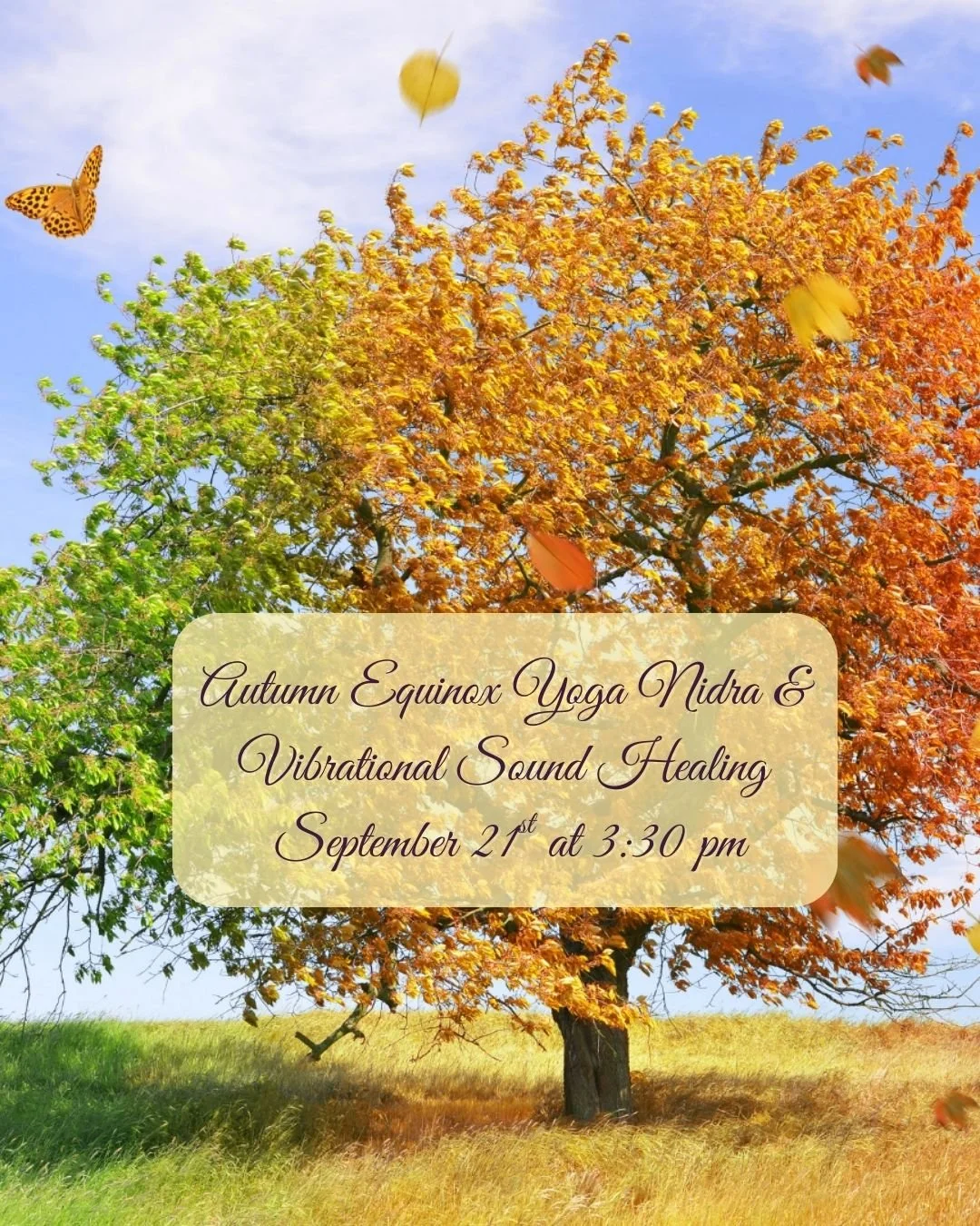 Autumn Equinox Yoga Nidra & Vibrational Sound Healing with Theresa Chavez