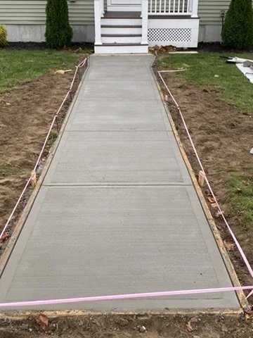 Residential concrete floor in charlton ma.