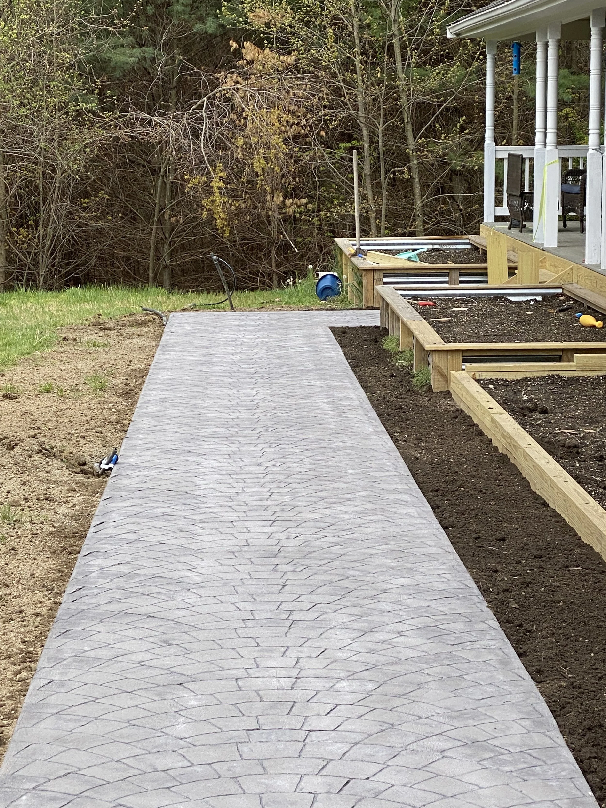 #concrete#concreteslab#concretepatio#concretewalkway