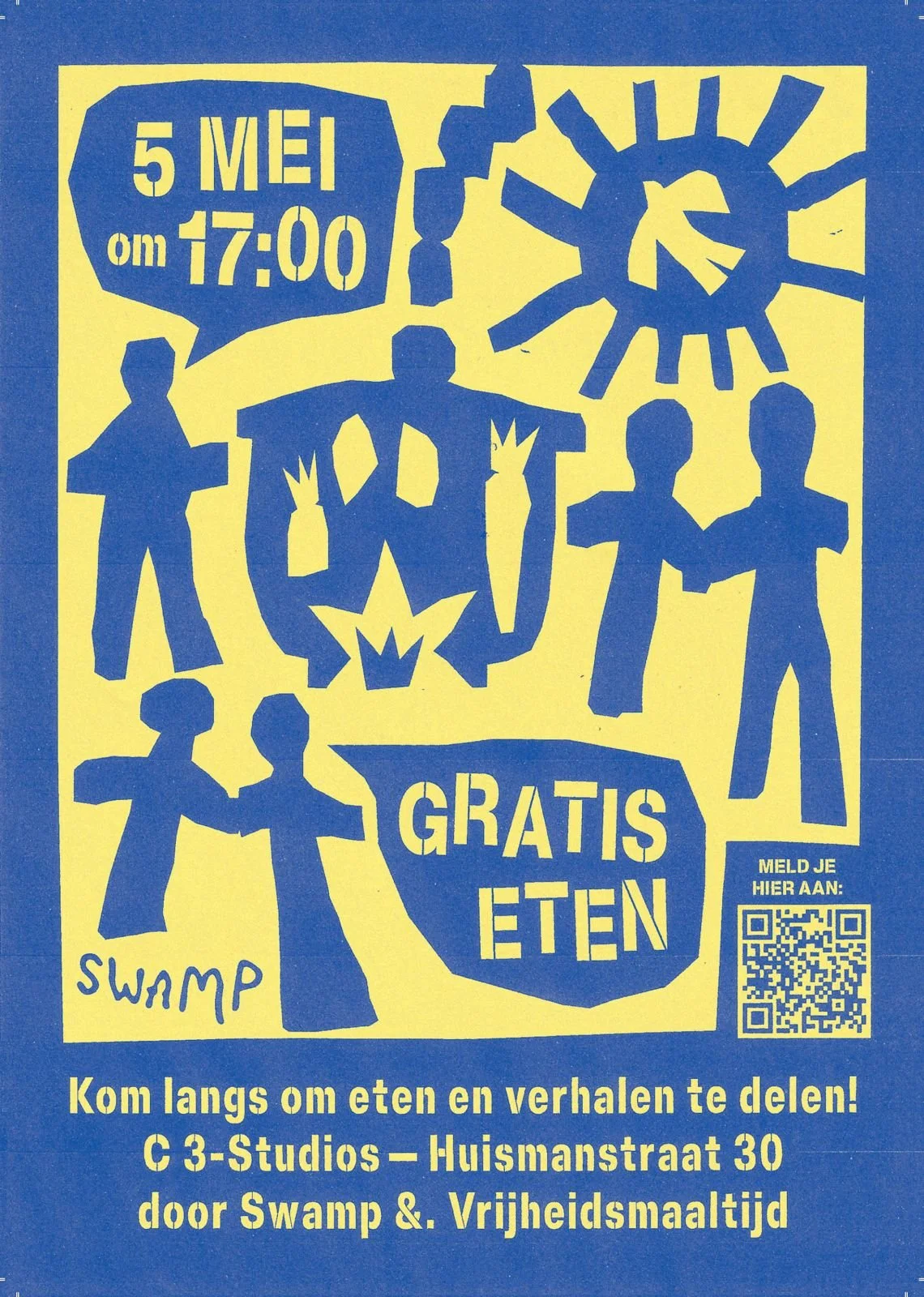 VRIJHEIDSMAALTIJD OP 5 MEI IN CHARLOIS