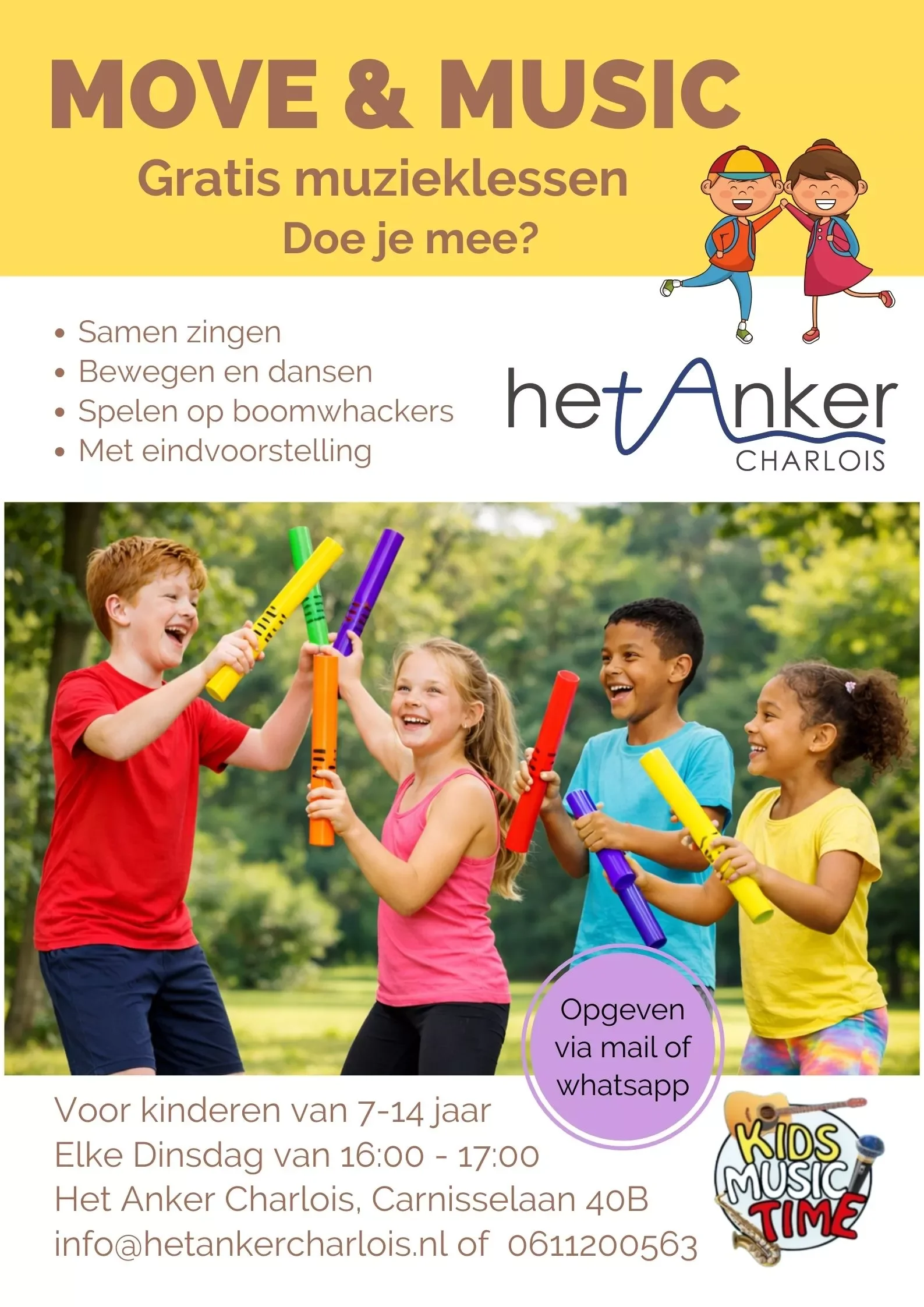 Move &amp; Music bij Het Anker Charlois