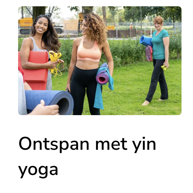 🧘 Wekelijkse Yin Yoga in het Wielewaalhuis