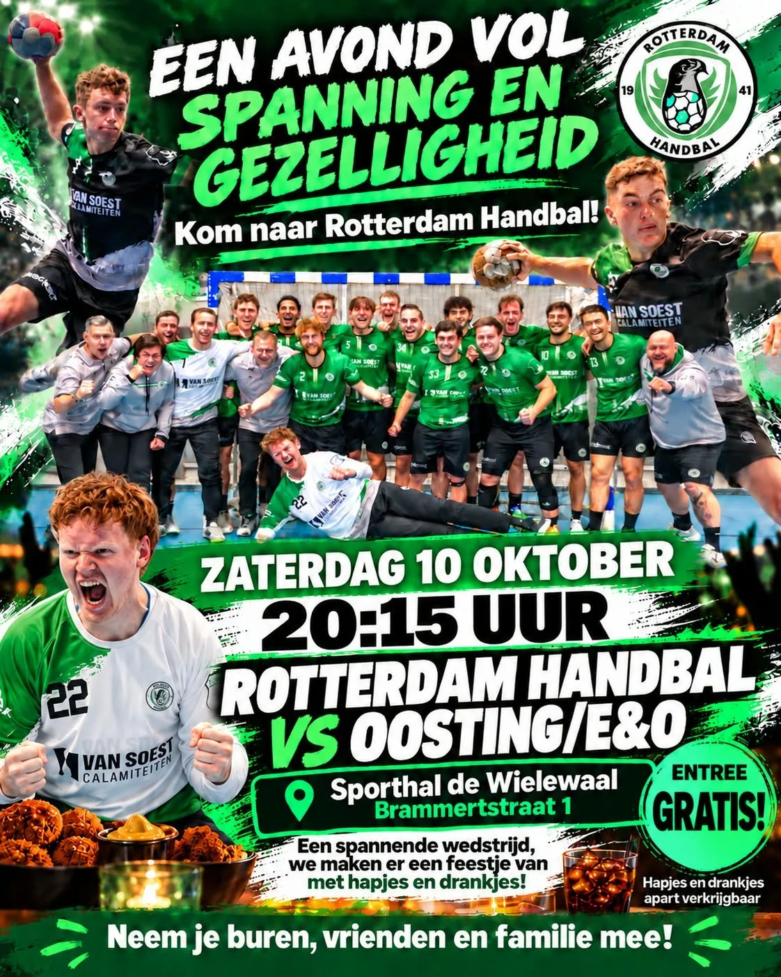 🤾🔥 Een avond vol spanning en gezelligheid!