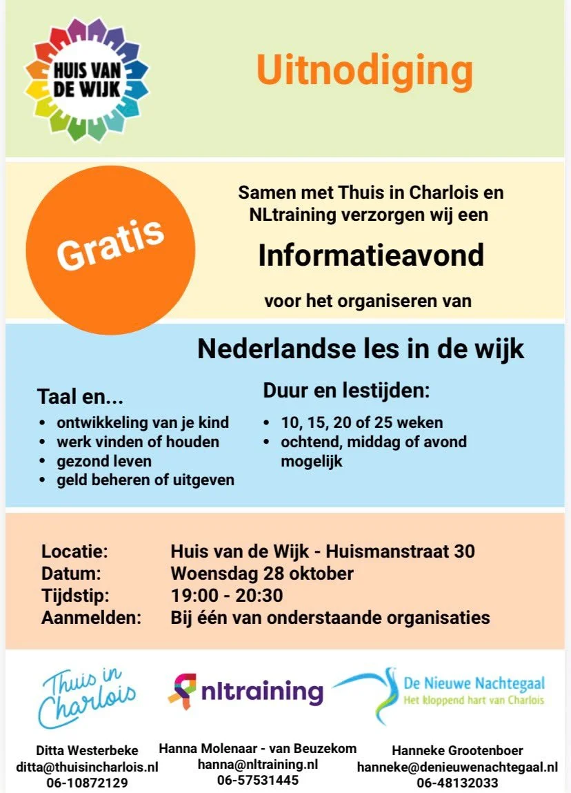 🗣️ Nederlands leren in de wijk?