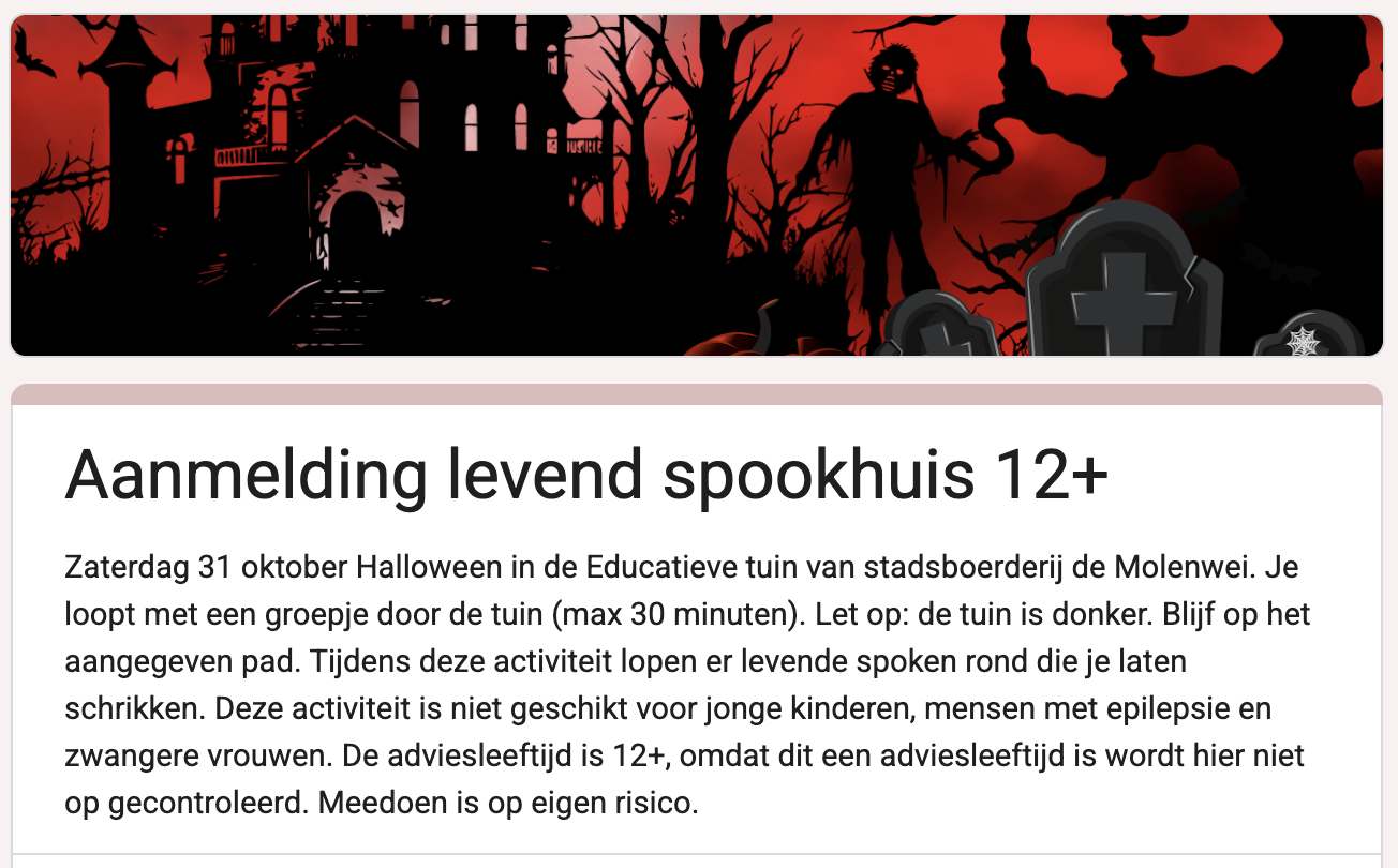 🎃 Durf jij het aan? Het Levend Spookhuis is terug! 👻