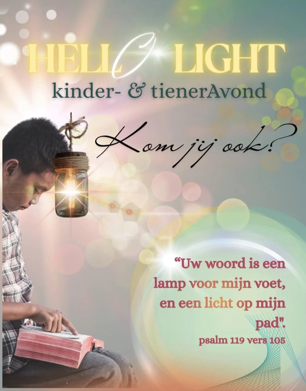 ✨ Hellolight: een creatieve avond voor kinderen en tieners!