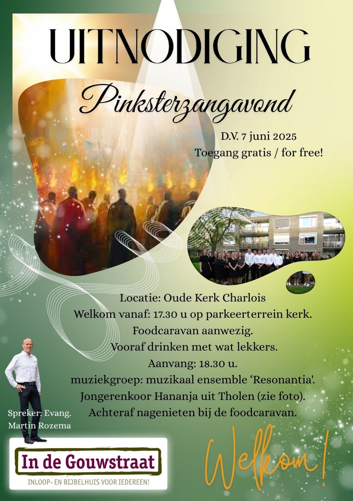 PINKSTERZANGAVOND OUDE KERK