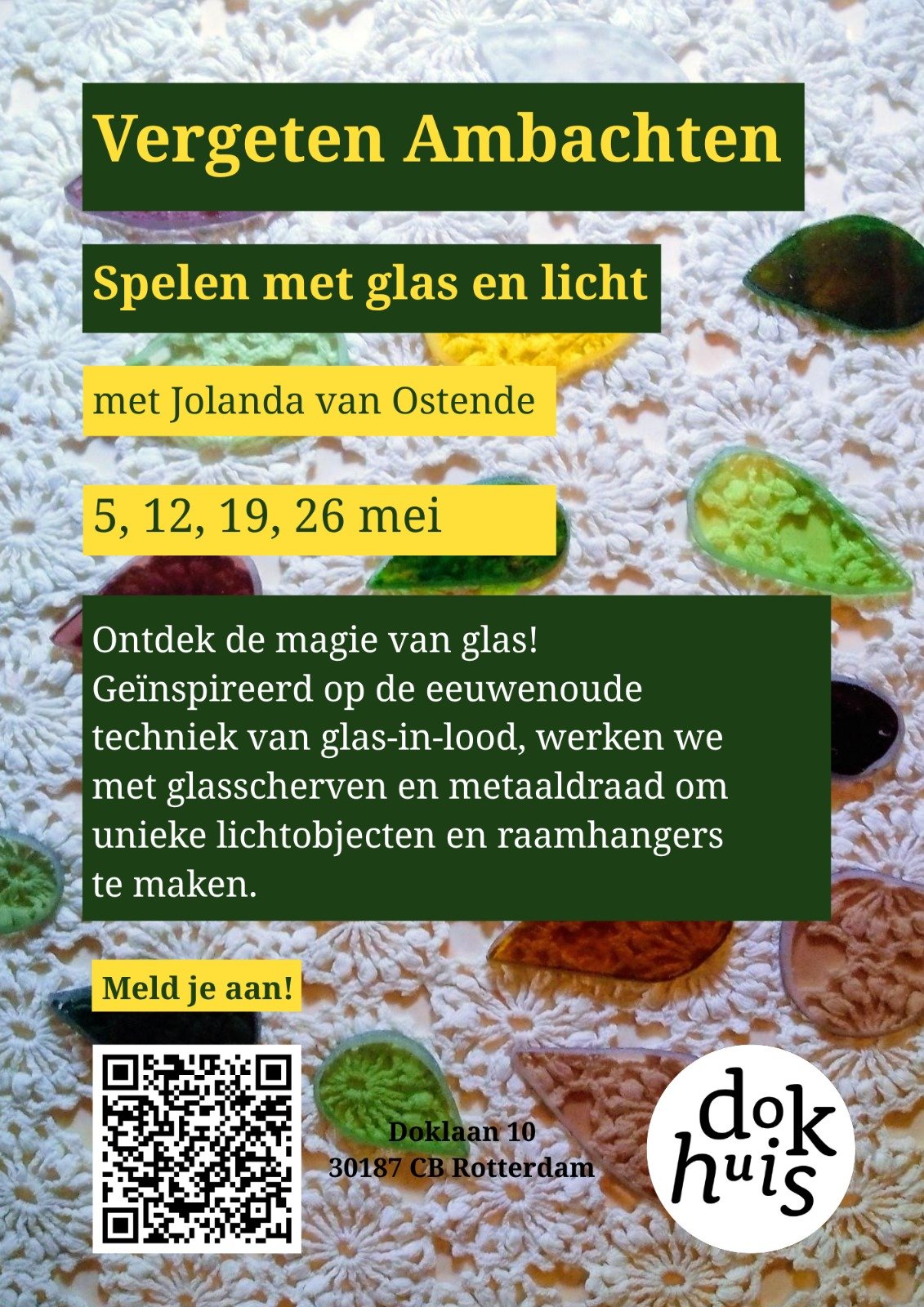 SPELEN MET GLAS EN LICHT