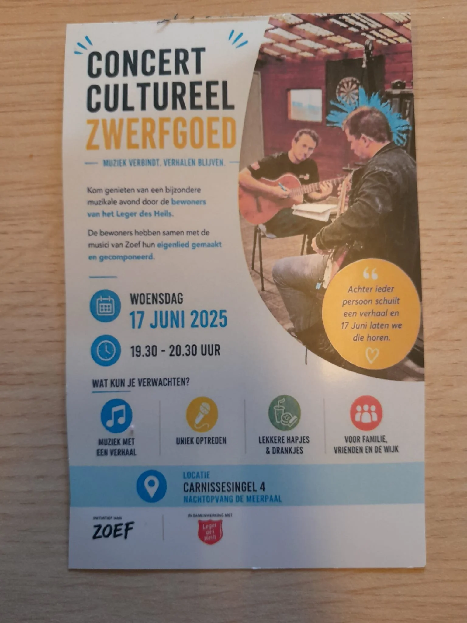 🎶 Concert Cultureel Zwerfgoed in Carnisse