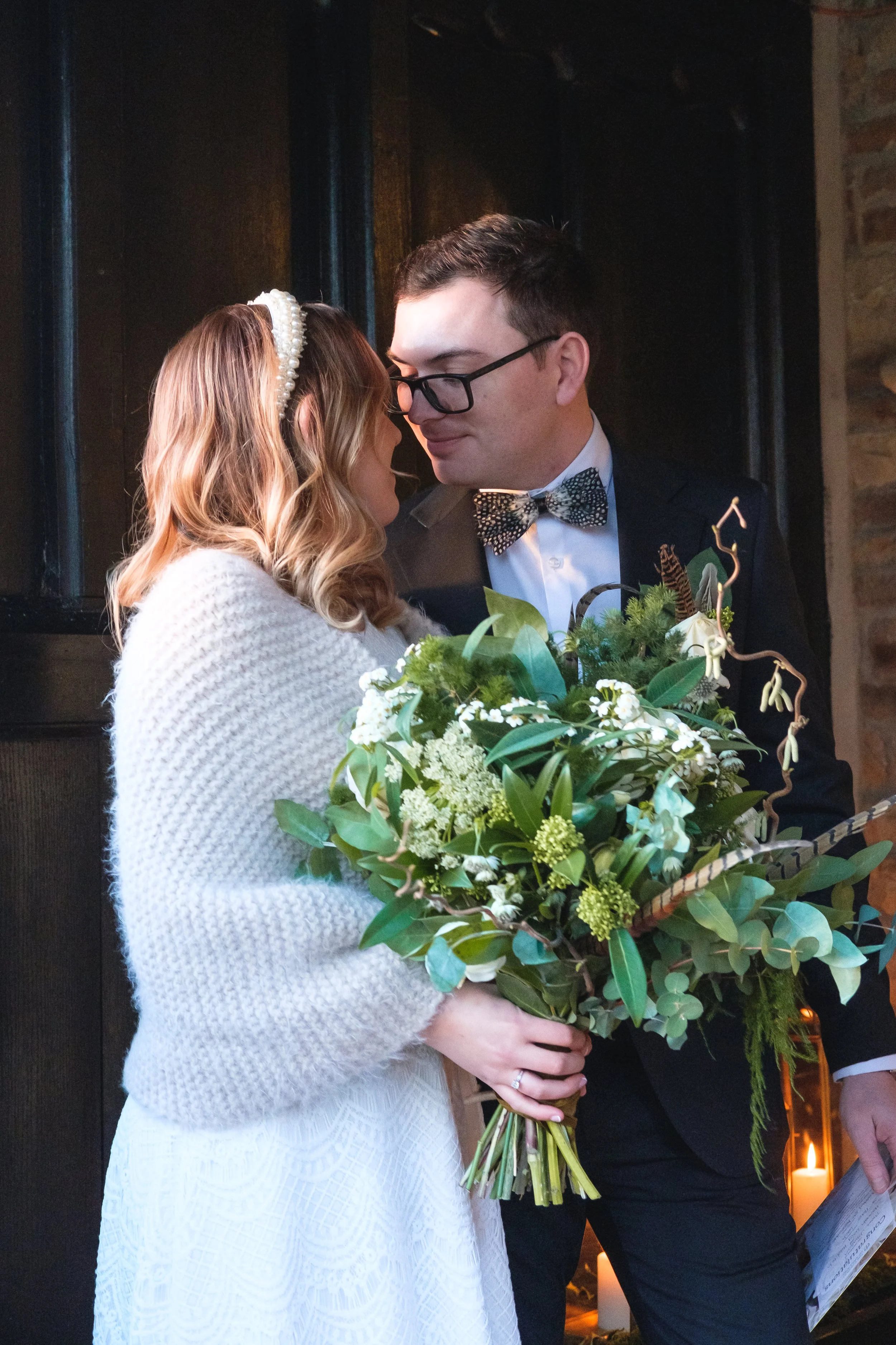 T & H, Intimate Winter Wedding