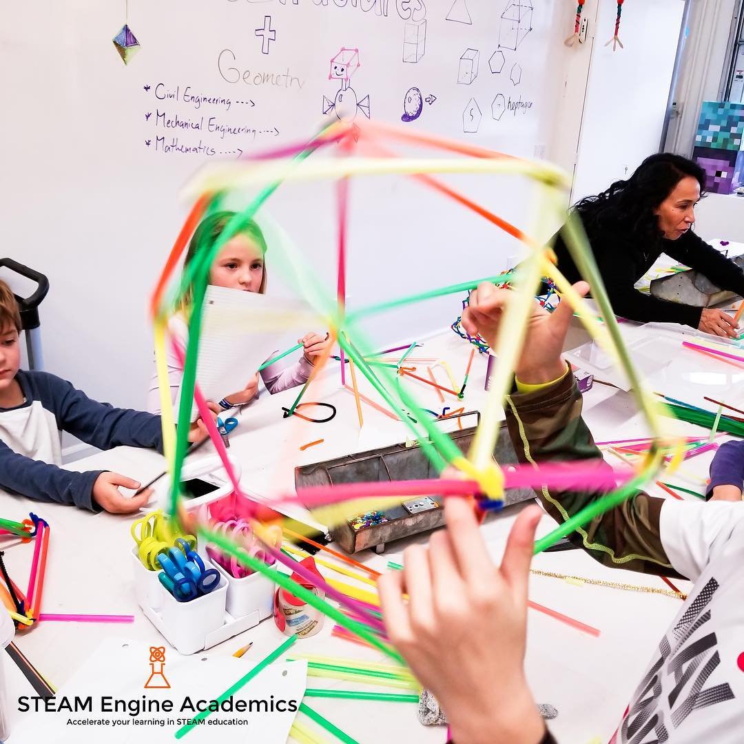 Static structures and geometric shapes are being made at the CyberGarage in Marin County. Are you emPOWERED by STEAM_EA yet?

#STEAM_Engine_Academics #CyberGarage #MarinCounty #SanAnselmo #UpNorth #STEAM #STEM #education #science #technology #enginee