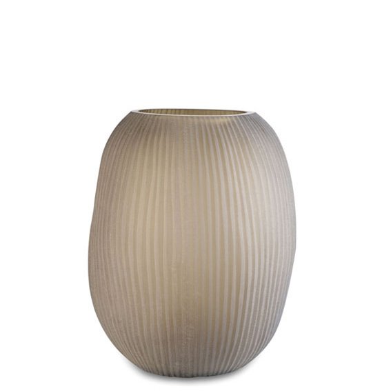 Vase Nagaa L - Smokegrey