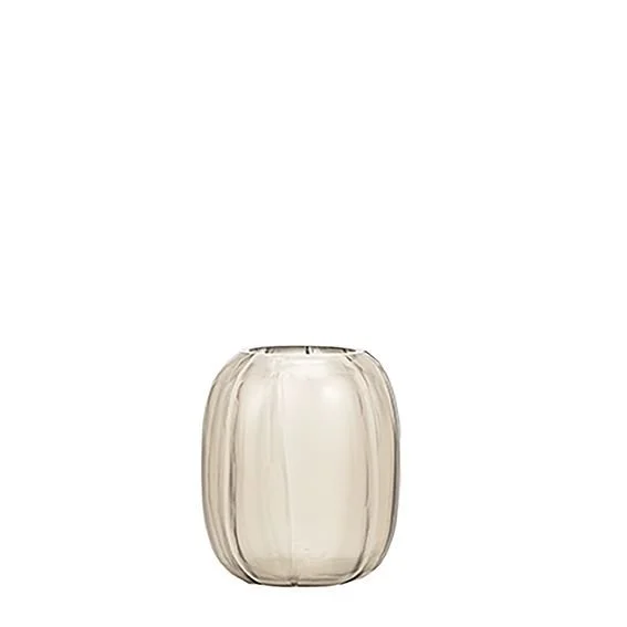 Vase Guaxs Lalibela S - smokegrey