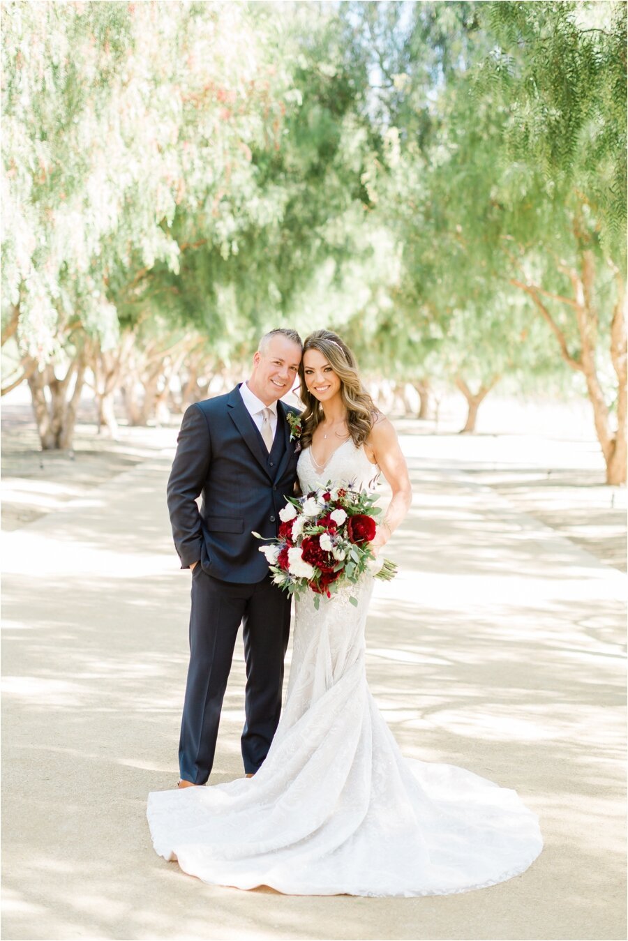 Bride and Groom portraits at Epona Estate