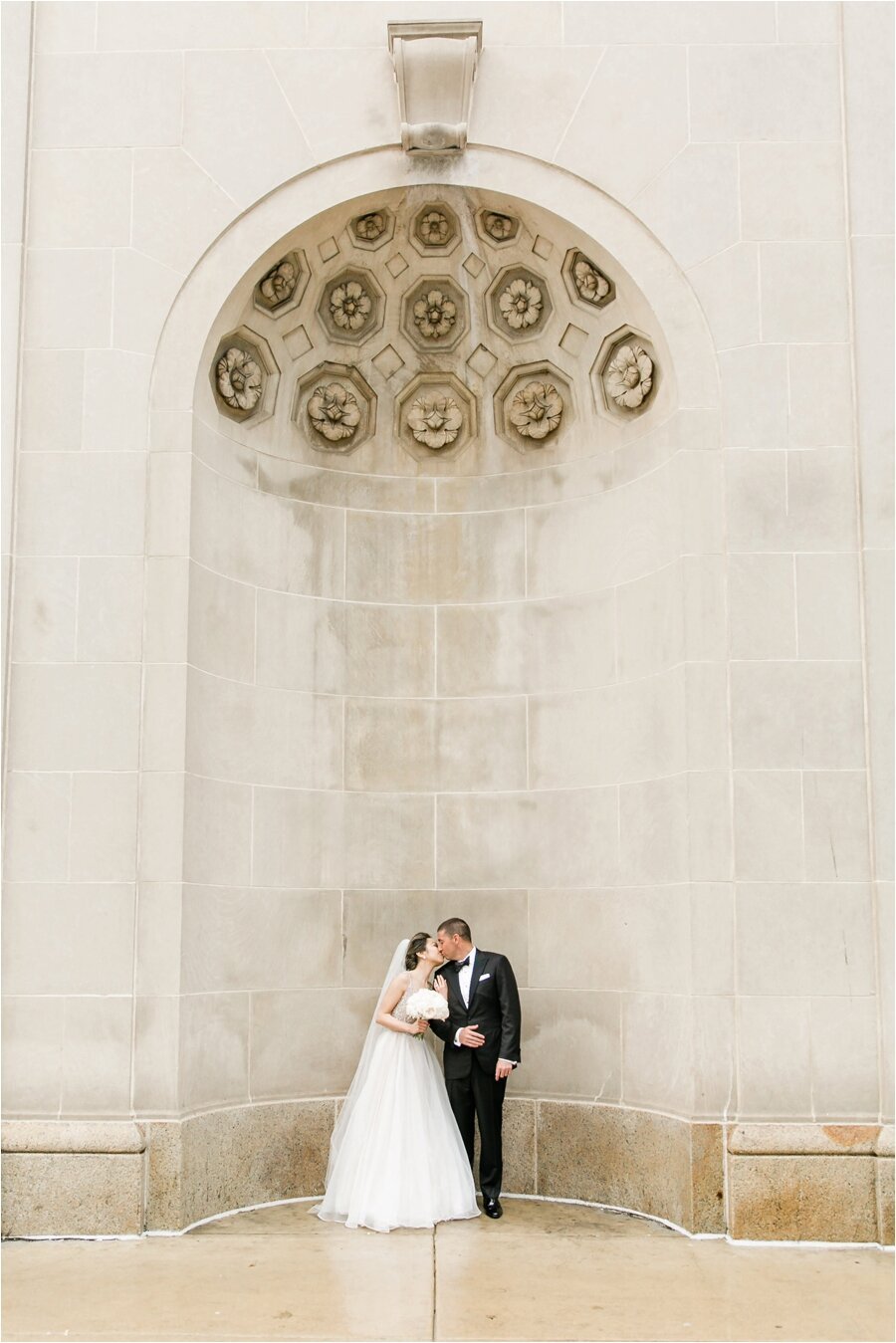 Chicago Union Station Wedding Portrait
