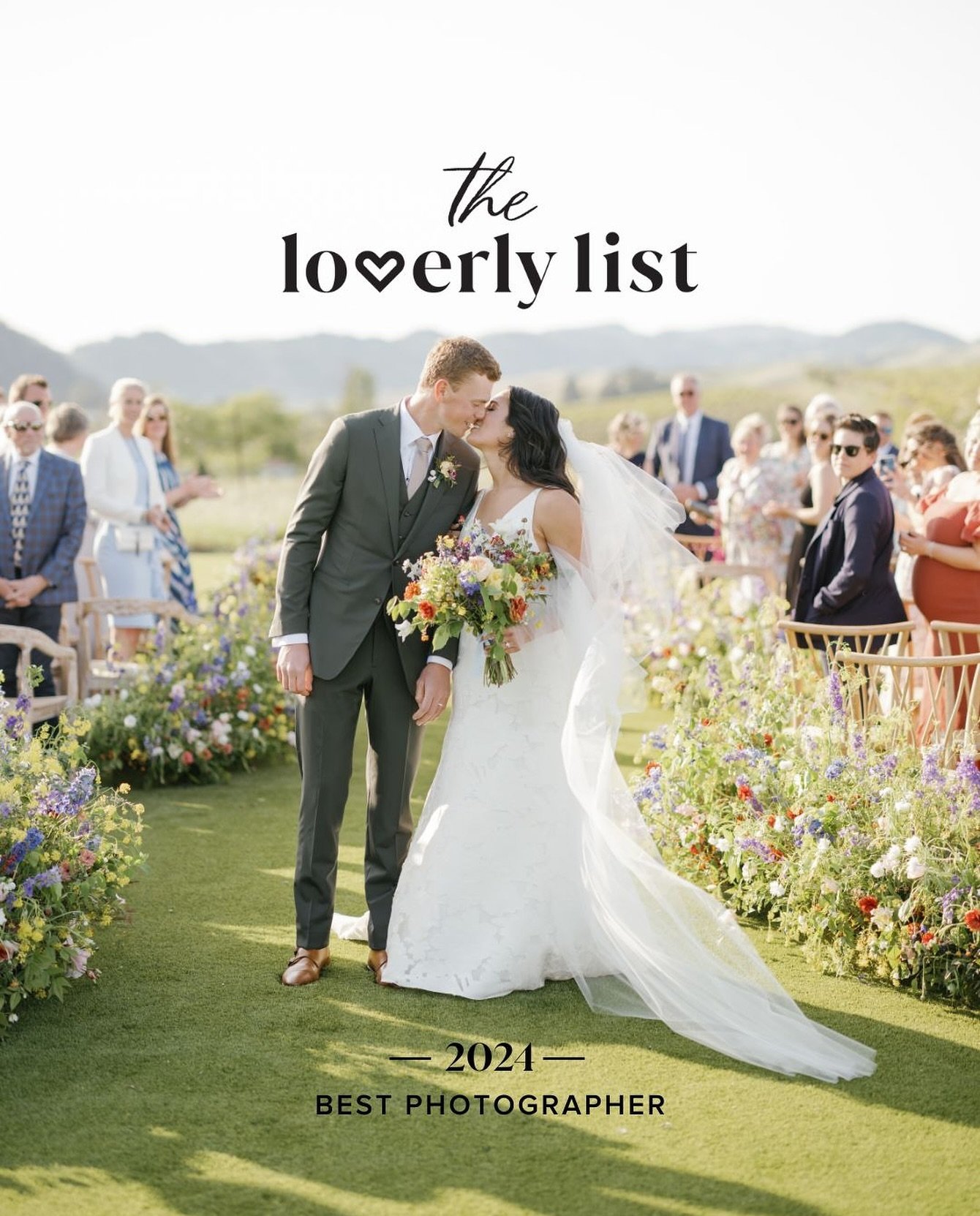 What an honor it is to be included on the @loverly Best of 2024 list alongside some of the wedding industry&rsquo;s best! After over 11 years in business, I still feel such gratitude to be able to serve my couples with timeless imagery and an unforge