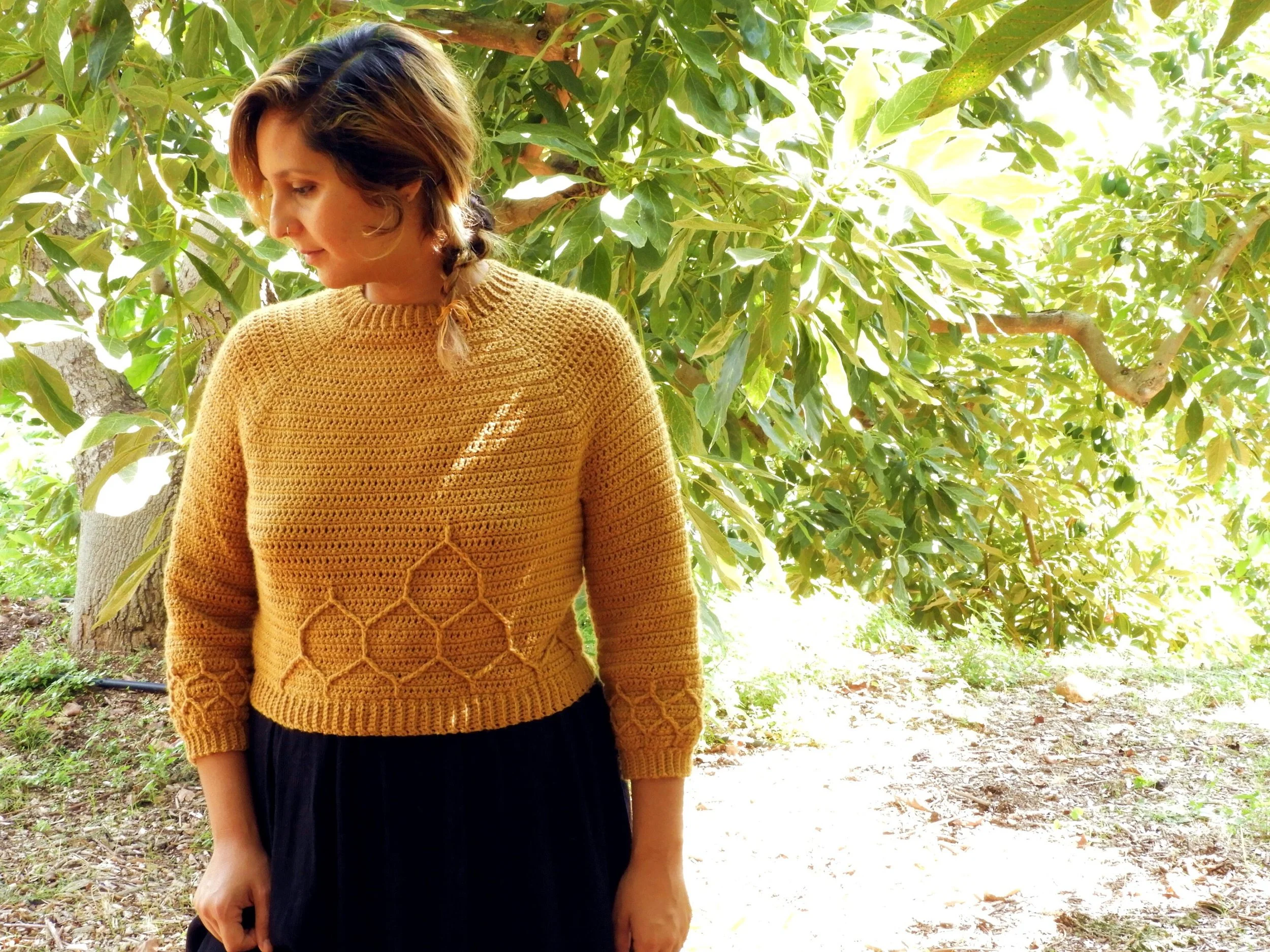 Honeycomb Pullover — Nomad Stitches