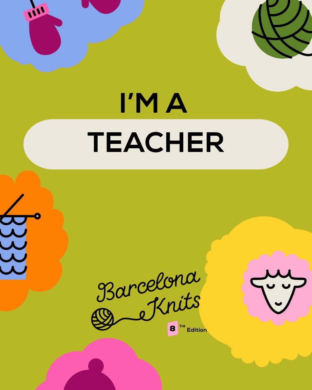 Teaching in Person at Barcelona Knits!