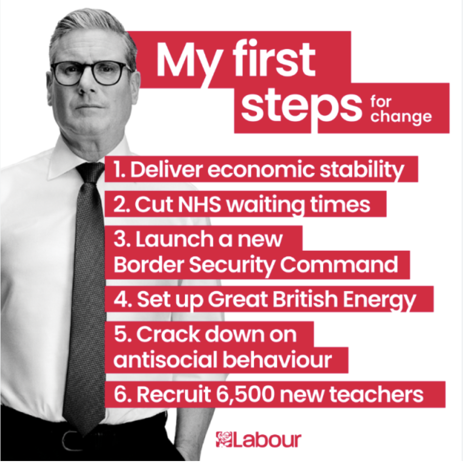 Labour Lays it’s (Pledge) Cards on the Table