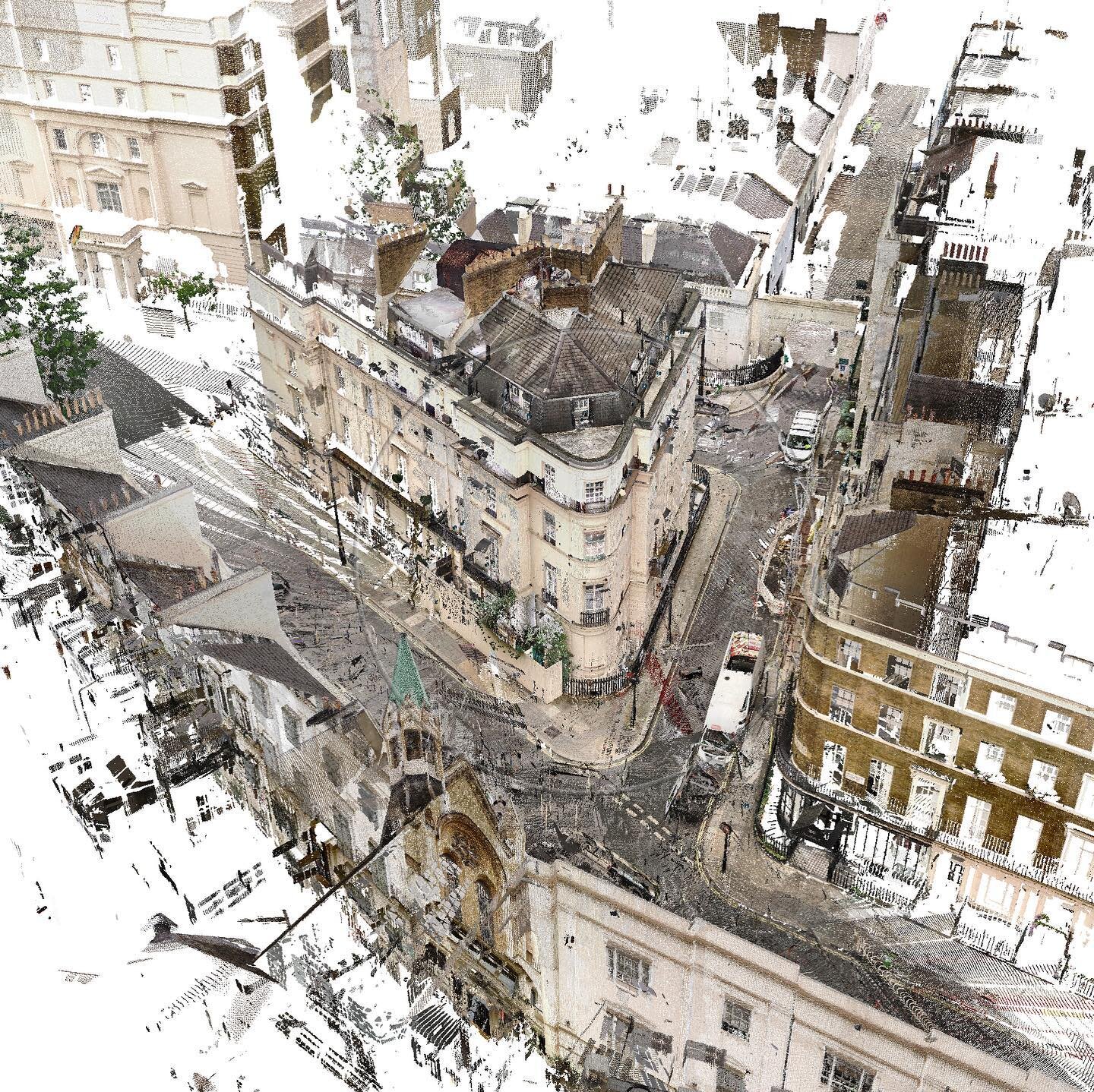 A sneak peek of the point cloud data captured at our recent Belgravia survey 😎