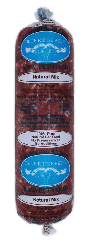 Natural Mix Raw Dog Food Chub