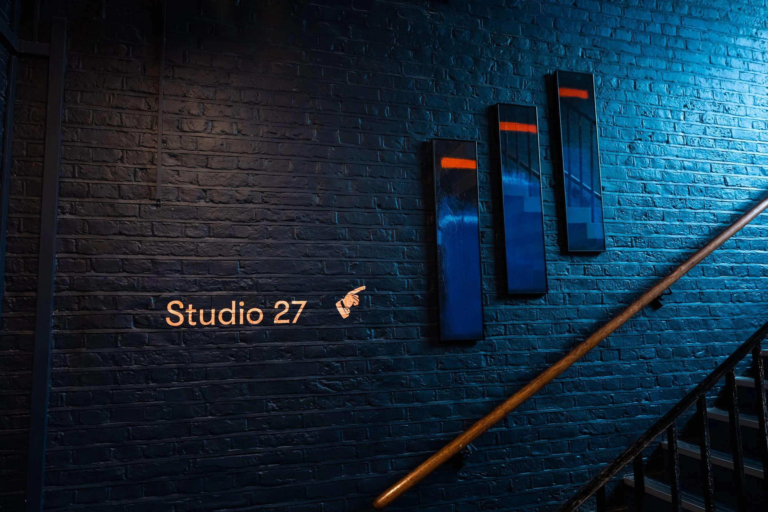 Meantime Studios details stair case