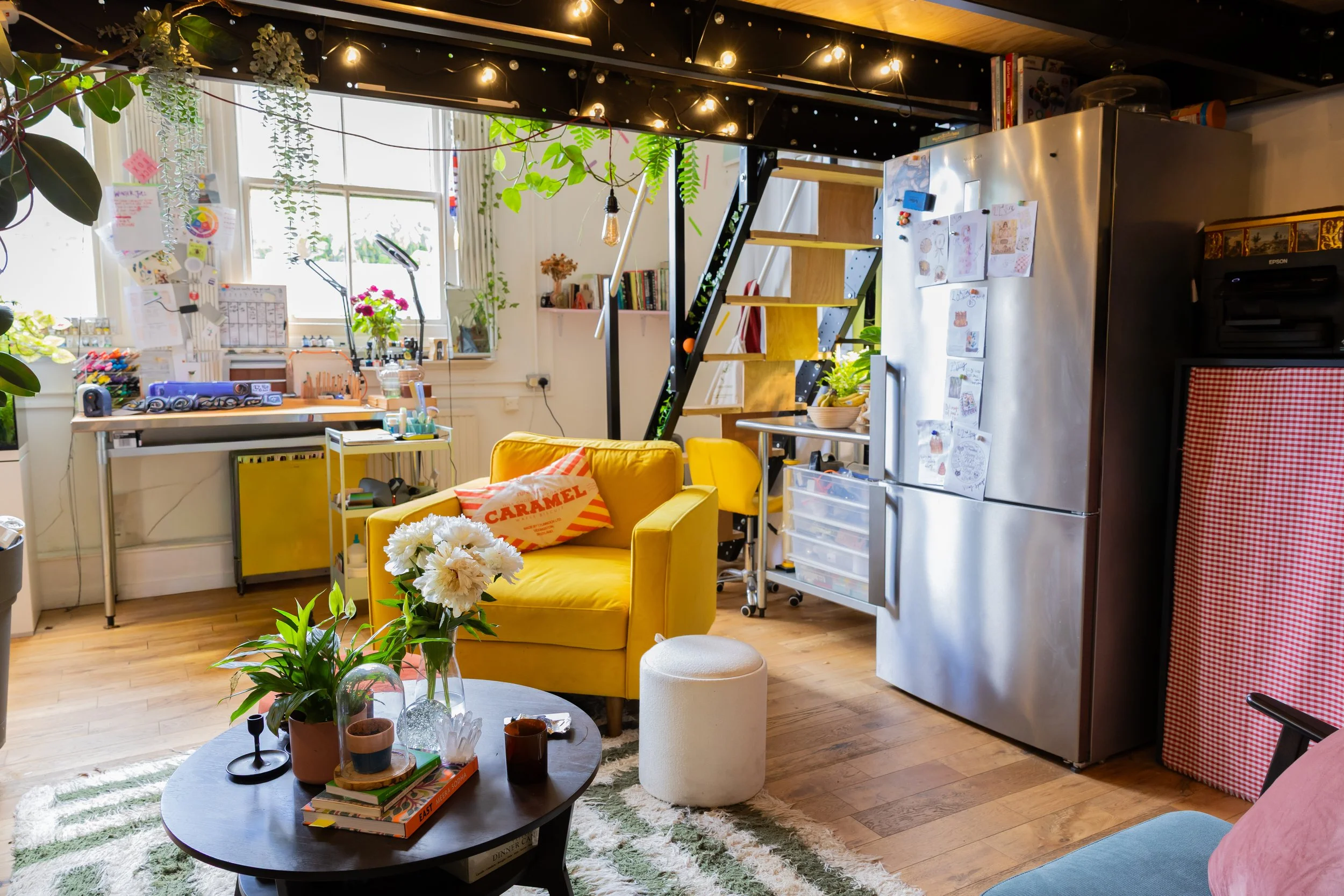 Meantime Studios living room studio cosy