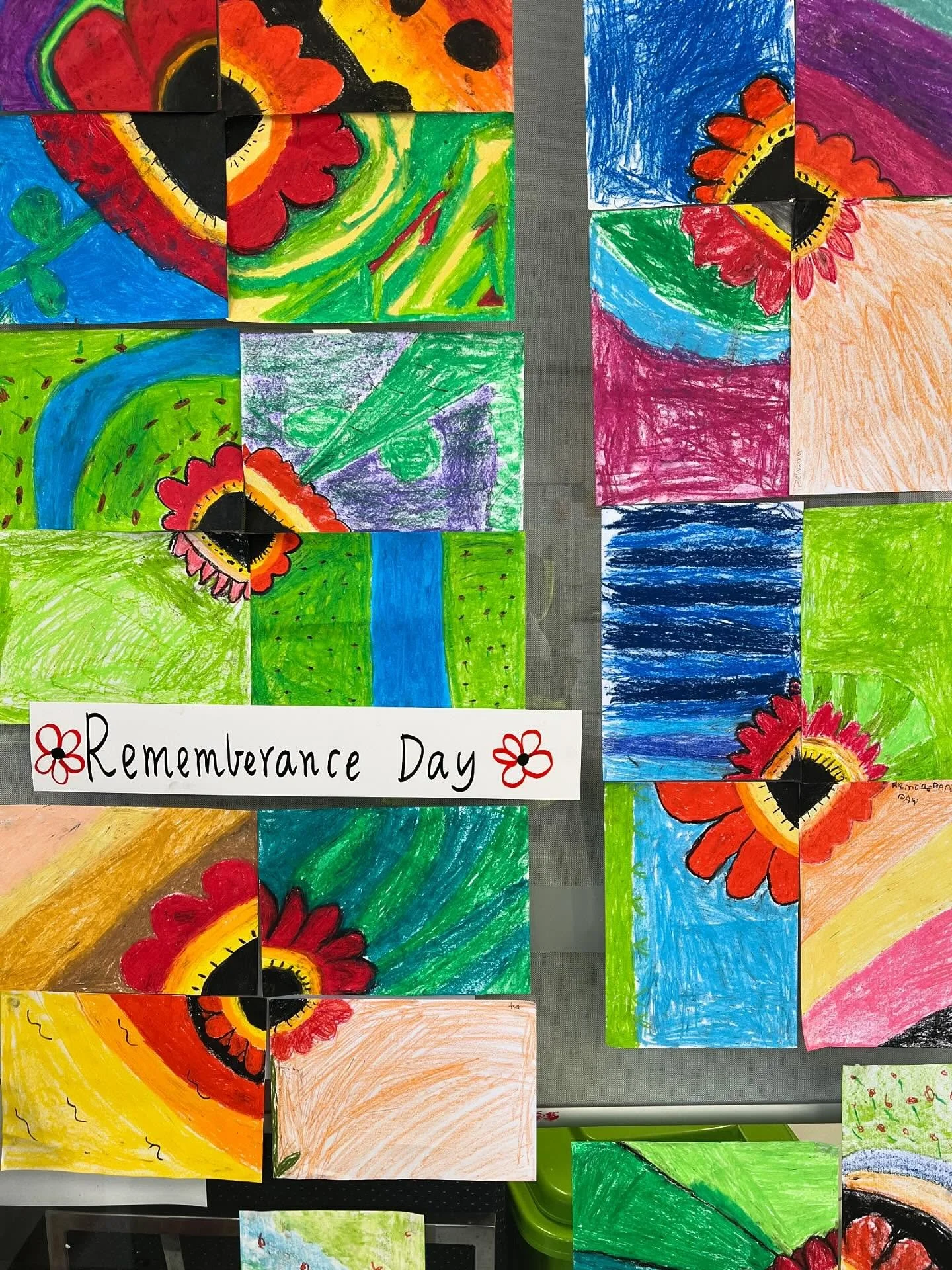 Last Tuesday, we especially remembered all service men and women who served in our defence forces both past and present. 
May God bless and protect you all.

Here are some beautiful art pieces featuring the red poppy, created by students in our Art c