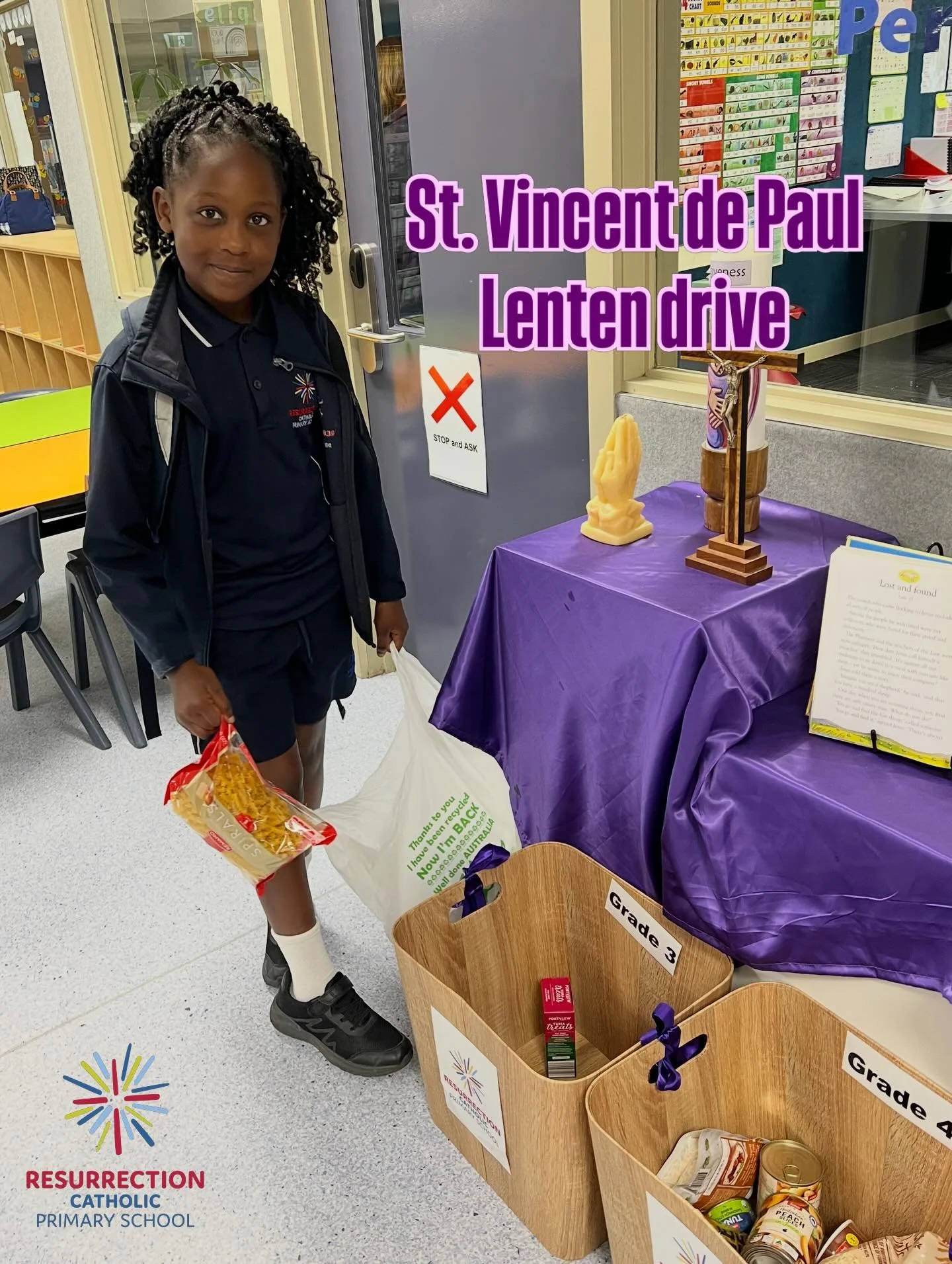 We continue to welcome non-perishable donations for our St. Vincent de Paul drive, which we are collecting on behalf of our parish&rsquo;s SVDP mission 💙

Donations are welcome throughout Lent, up until the Wednesday the 1st of April and is a part o