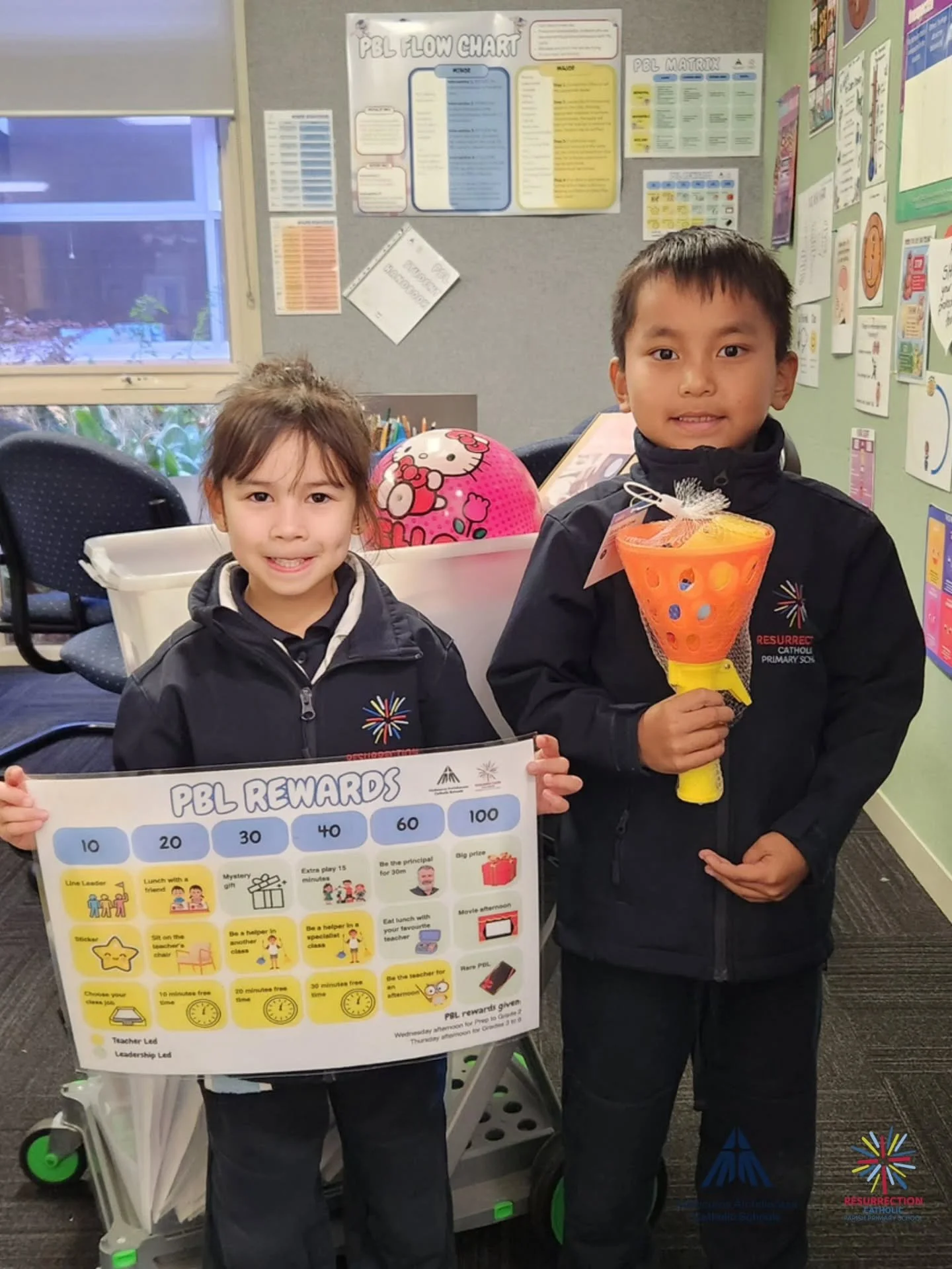 Don&rsquo;t worry Mr Glasby, we&rsquo;ve got it all under control! 😅

Congratulations to Amelie and Bawi (both Year 1 students) who have consistently demonstrated our PBL values of Respect, Resilience and Responsibility. As a reward for their positi