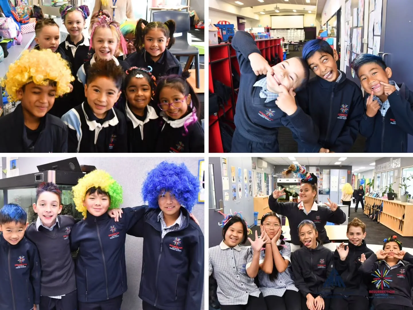 Crazy Hair Day was a huge hit last Friday! 

The energy around the school was amazing, with so many creative and colourful hairstyles on display. From wild designs to imaginative creations, everyone brought their enthusiasm and school spirit. Thank y