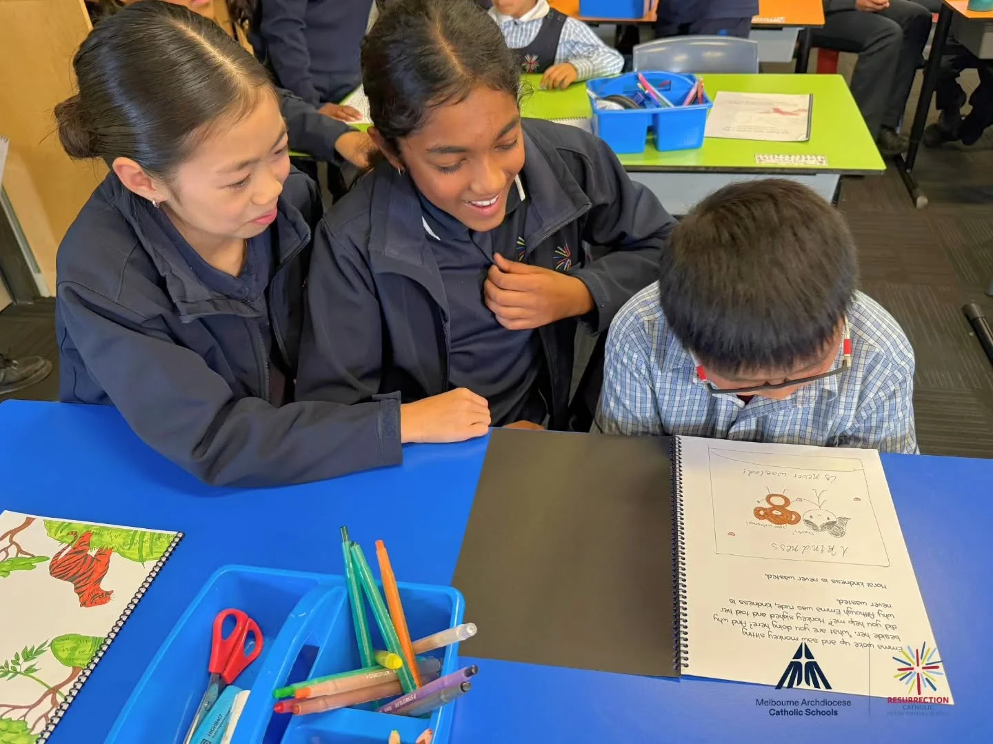 Our Year 6 students became published authors and illustrators as they created their own fables - stories featuring animals that teach an important moral.

After writing their stories in class, students produced them digitally, added their own illustr