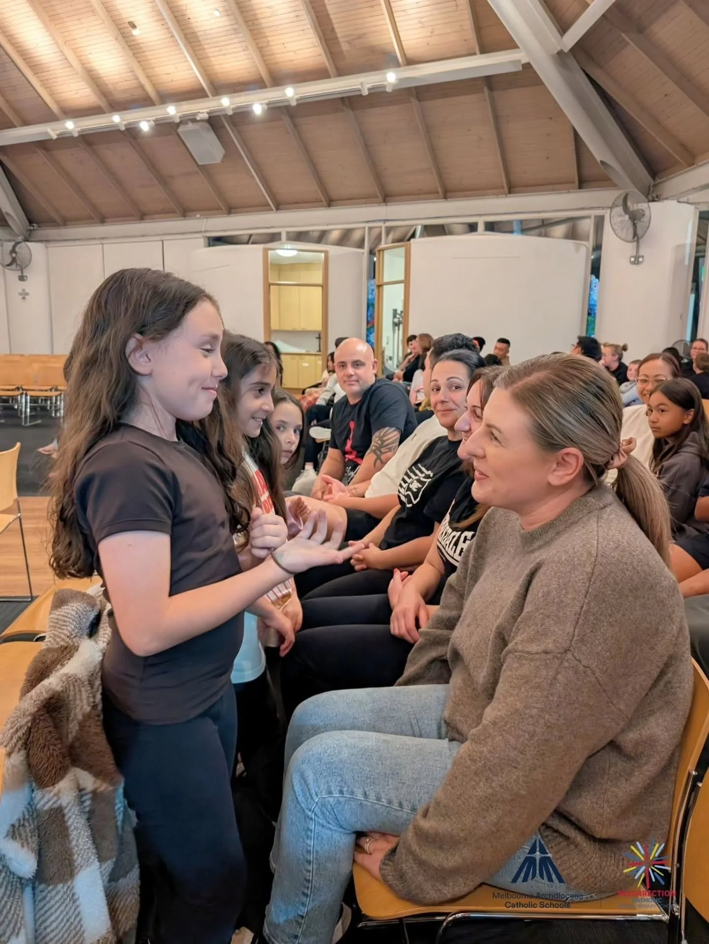 Eucharist Sacramental Formation Night

Earlier this year, our students had the opportunity to journey deeper into the mystery of the Eucharist with Fr Luke Bulley. 

Through the evening, they explored the rich meaning and symbolism of the Eucharist, 