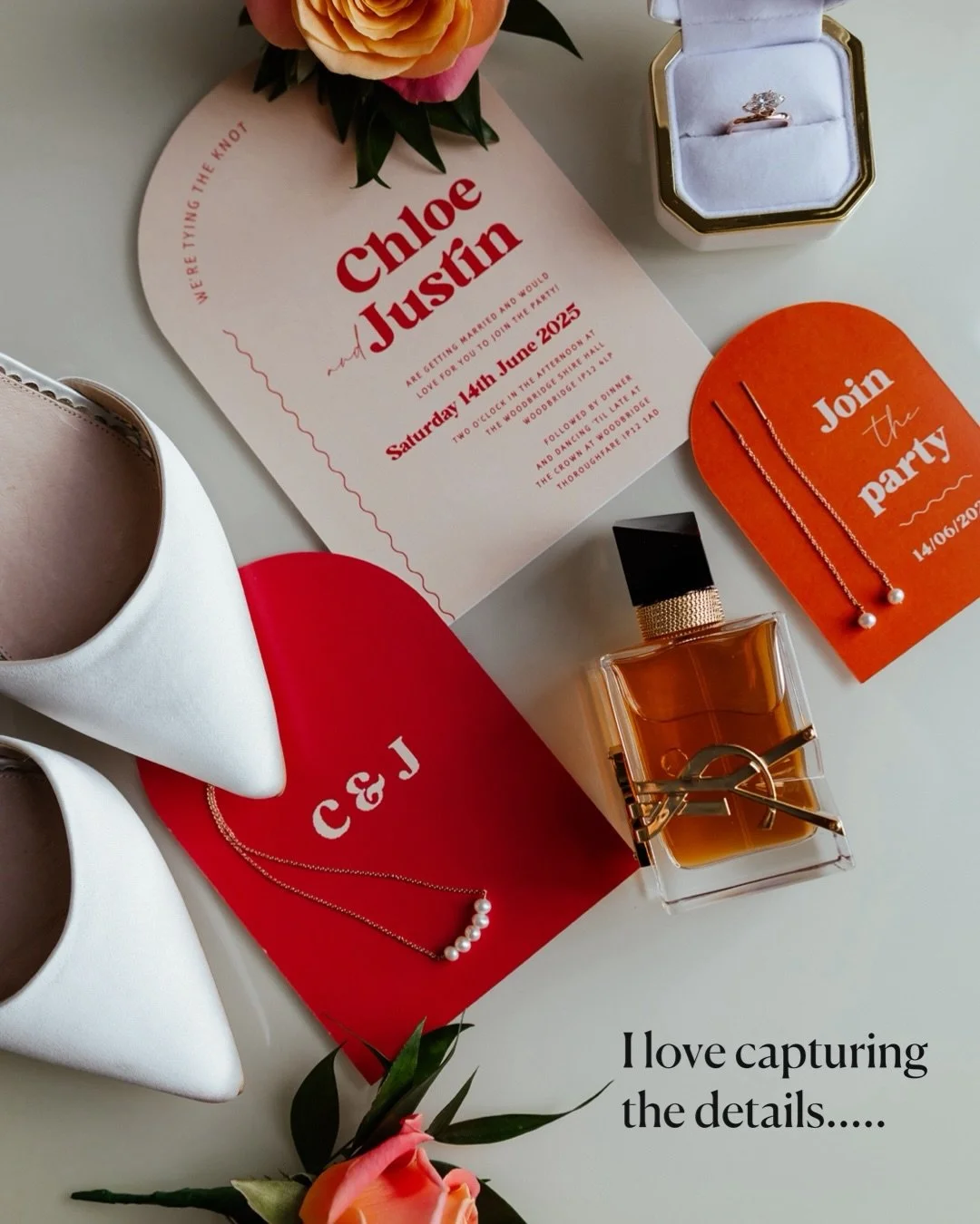 I love the details on a wedding day, the dress, the shoes, all the bits you&rsquo;ve spent months, sometimes years choosing.

But I absolutely love capturing people even more. Because years from now, it won&rsquo;t be the shoes you come back to, it w