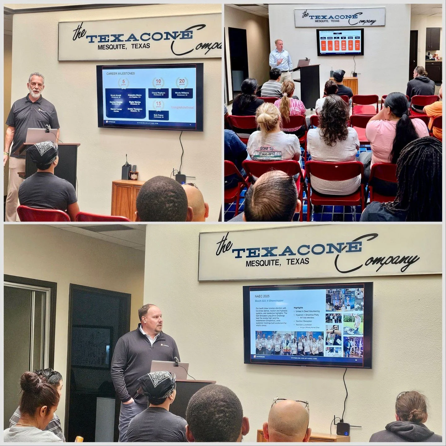 Q3 momentum = strong. 💪
Last week, our teams came together to celebrate performance, progress, and the people behind the work. From new benefits and leadership growth to fresh marketing moves like the Hyperion Podcast, it’s all about elevatin