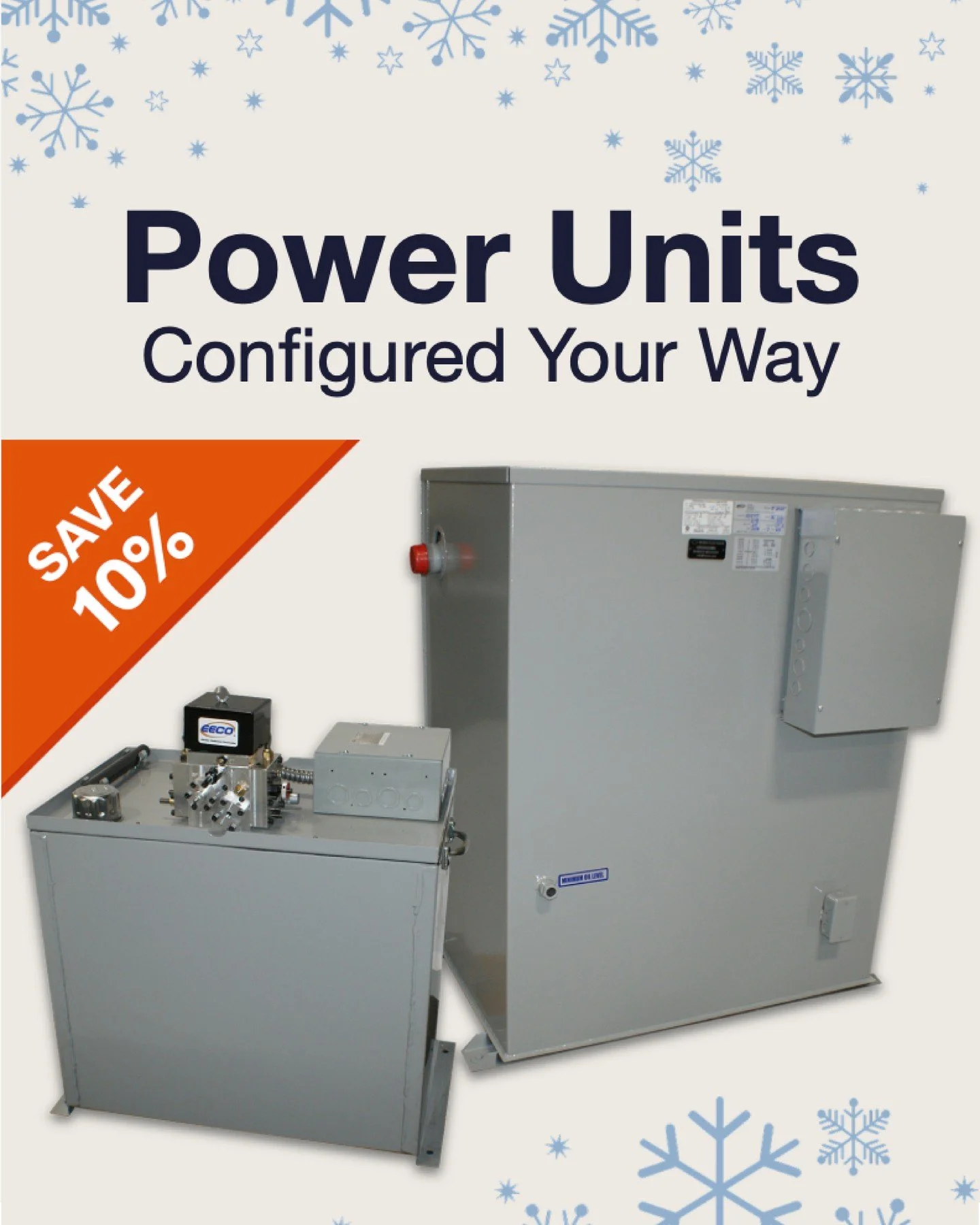 December Flash Sale 🚨

Save 10% on EECO Power Units through 12/31. Configurable. Reliable. Built to support your next job.

Lock in pricing now for early 2026 installs.
Email risales.eeco@hyperion-solutions.com for pricing.