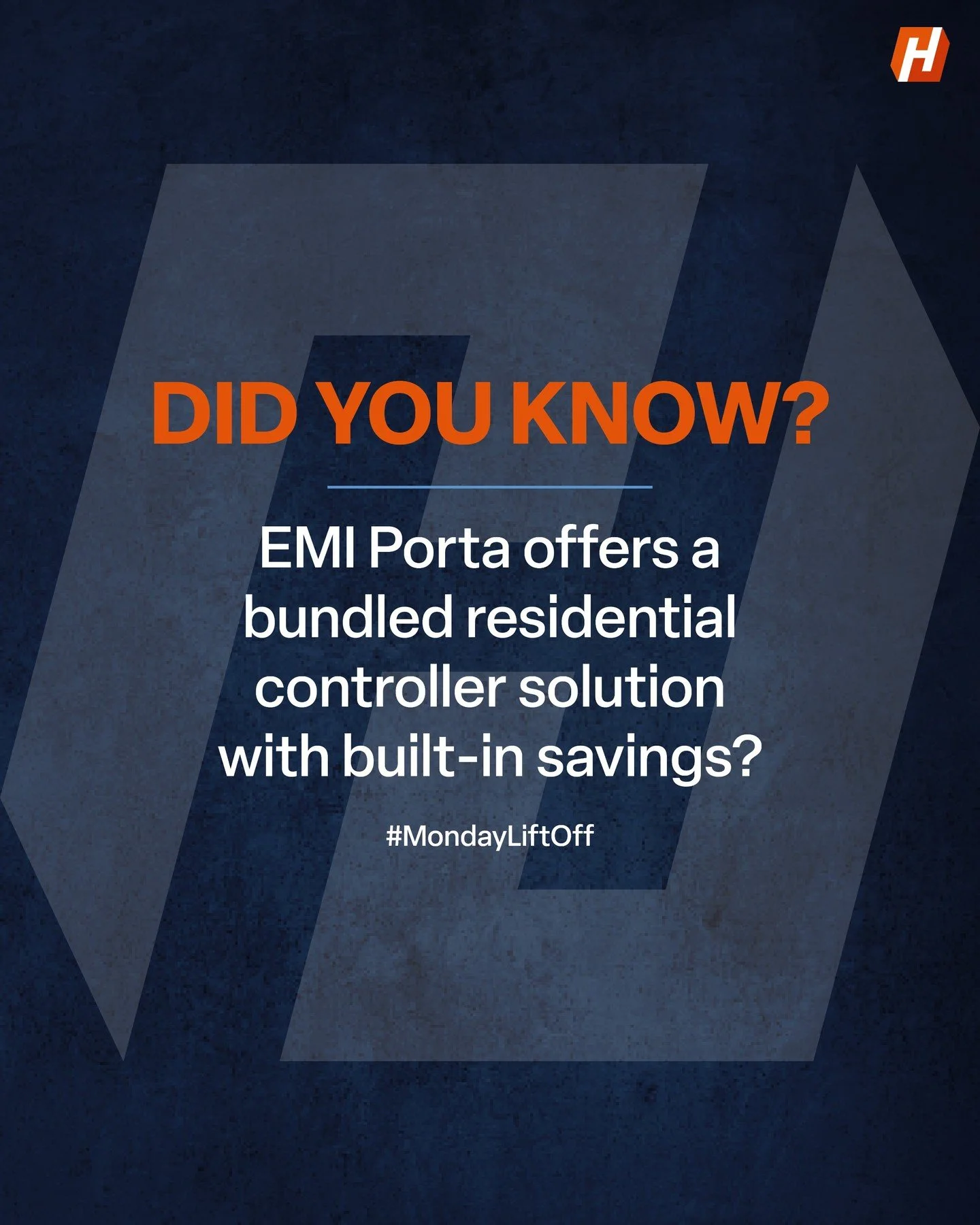 Did you know you can bundle and save with EMI Porta&rsquo;s residential controller solution?

Buy the full 4M2H2A kit and get:

&bull; 10% off components
&bull; One compatible package
&bull; One shipment
&bull; Less delay on install

Field-proven con