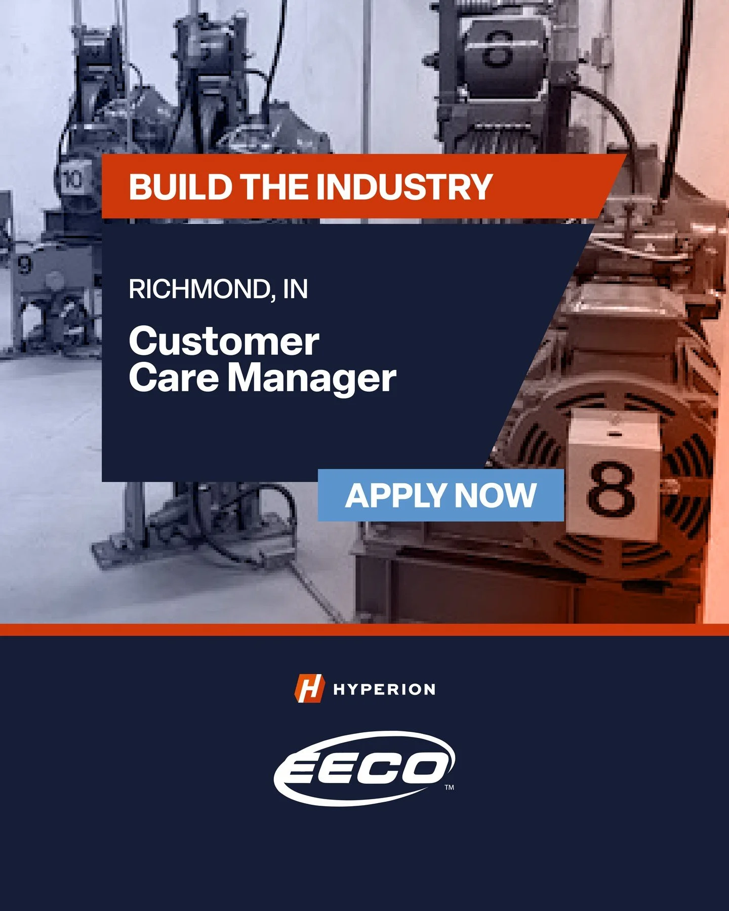 Precision. Support. Performance. 📈

The Hyperion family is looking for specialists who know their way around a machine room and an operating plan.

This week's Featured Roles:
🔹 Technical Sales Engineer | Memphis, TN
🔹 Elevator Service Technician 