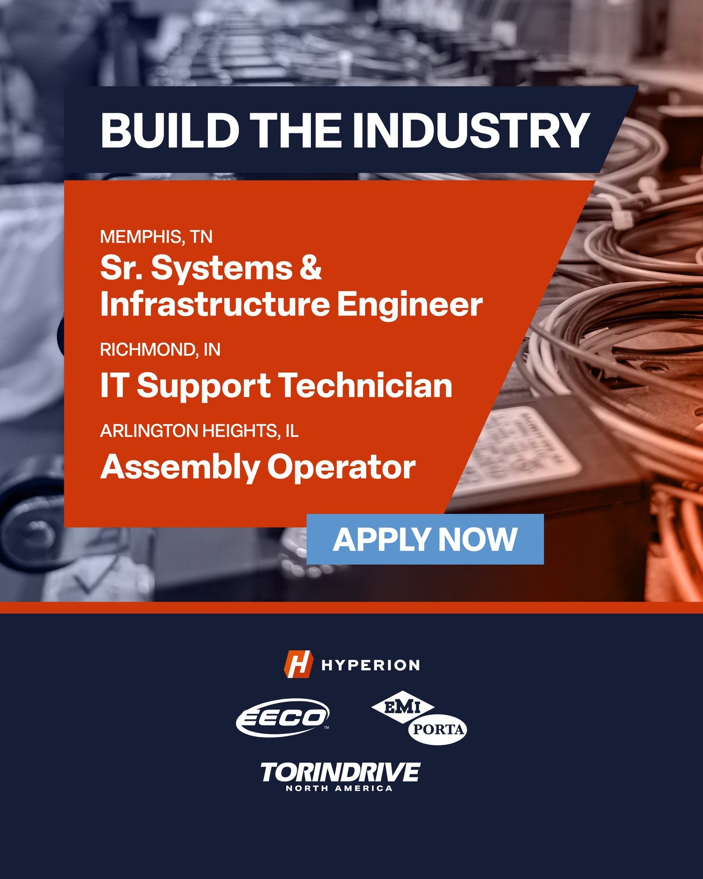 🚨 HOT JOBS THIS WEEK 🚨

We&rsquo;re building something bigger in the elevator industry&mdash;and we want you on the team.

✨ Open Roles:
🔧 Sr. Systems &amp; Infrastructure Engineer (Memphis, TN)
💻 IT Support Technician (Richmond, IN)
🏭 Assembly 