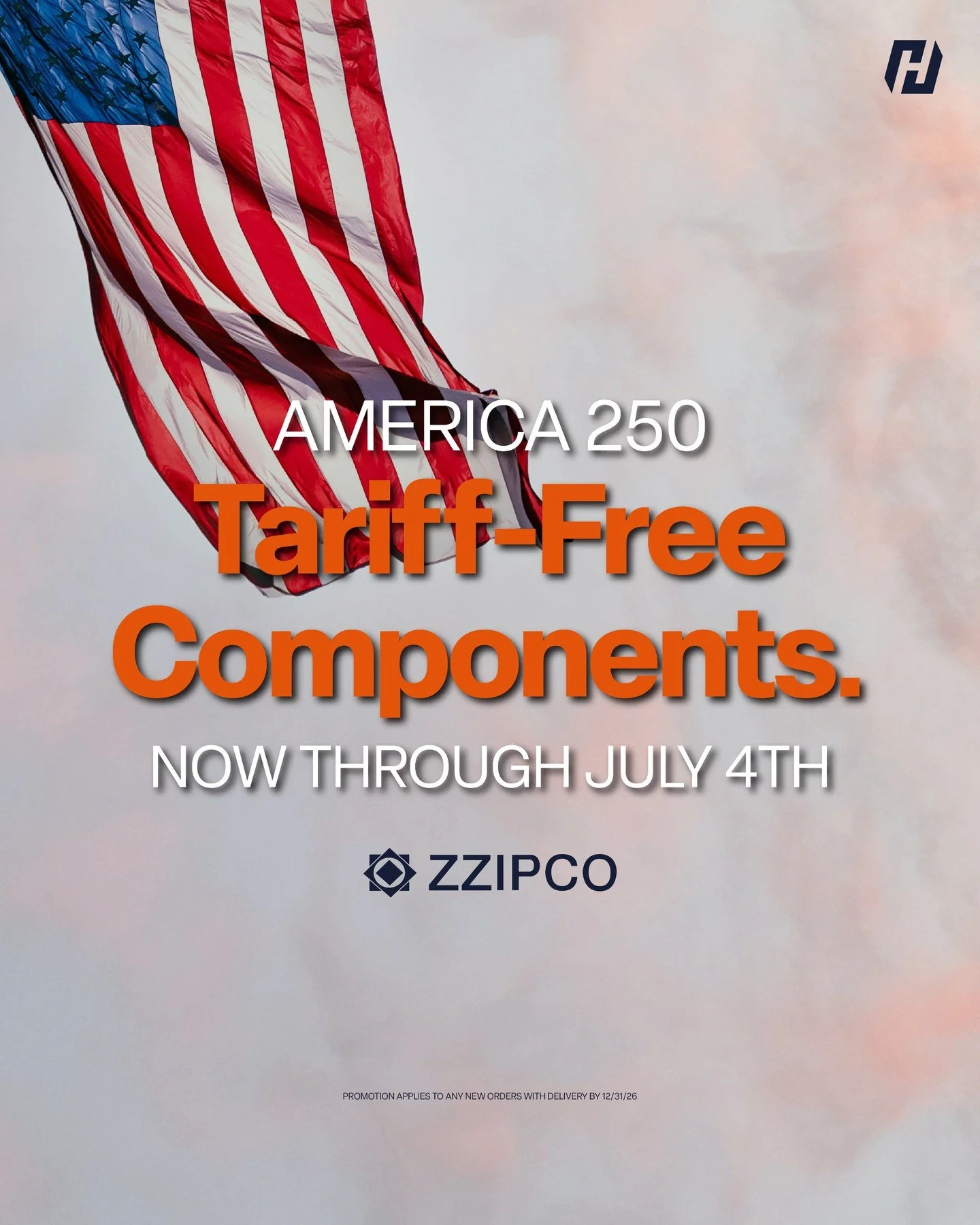 Zero Tariffs. Zero Surcharges. Now&ndash;July 4th.

Honoring 250 years of building upward by keeping your component costs predictable. We are absorbing 100% of the tariff costs on all ZZIPCO components.

Get standard base pricing on:
Oil Buffers &amp