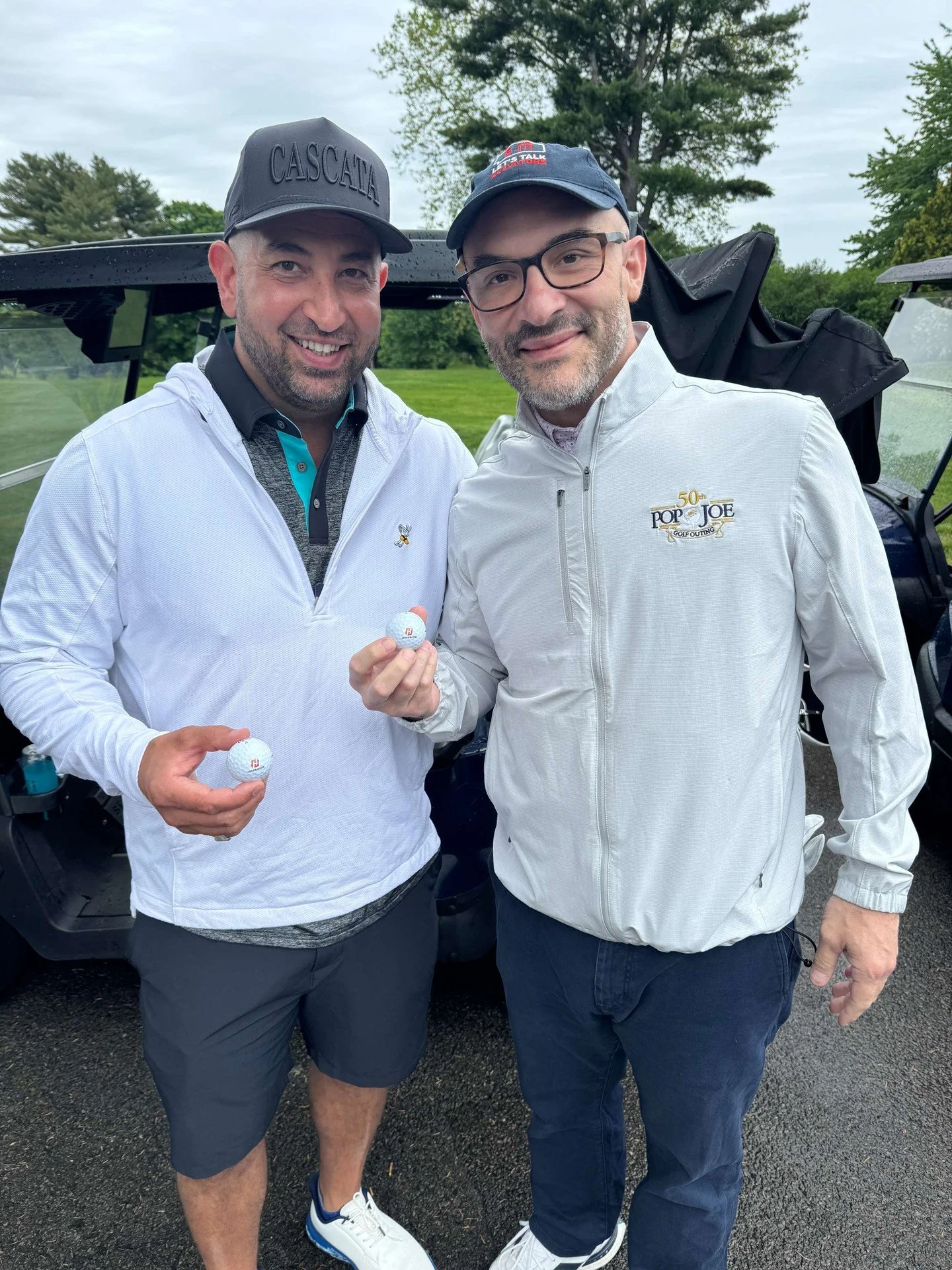 Rain couldn't dampen the energy at Harrison Meadows Country Club last week for the 5th Annual Louis J. Mezzo Memorial Golf Outing.

Carlos caught up with John Mezzo on the course, where Hyperion Solutions was proud to support the sold-out event as th