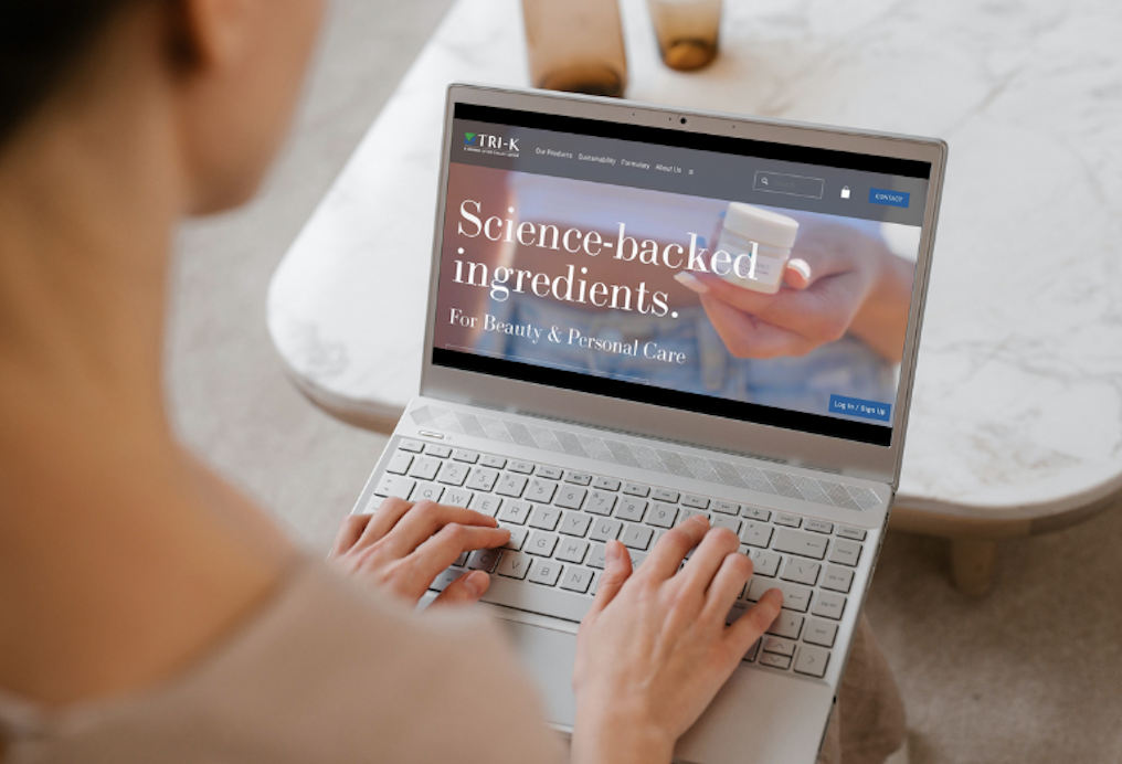 A TRI-K apresenta um novo site que mostra ingredientes com base científica