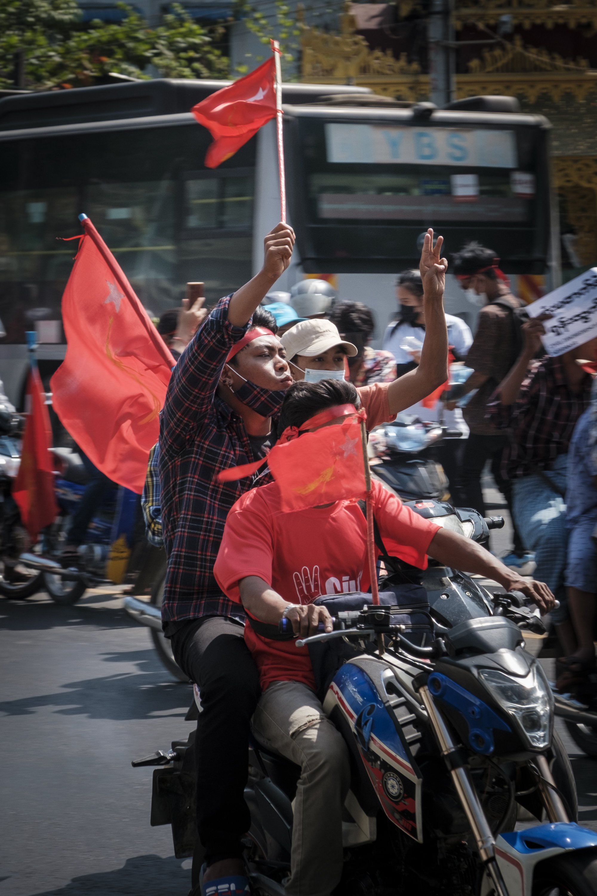  “On 1 February 2021, Myanmar’s military took power in a coup, abruptly halting the country’s fragile transition towards democracy. In the weeks following the coup, huge numbers of people took to the streets for mass protests. The military responded 