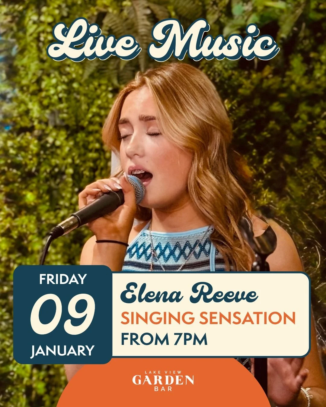 #Elena Reeve is here TODAY bringing the vibes! 🎶 7-10pm.

Grab your mates, grab a drink, and get yourself down to Lake View for some best  live music by the water 🍻

Check our menu here : https://lakeviewgardenbar.com/pub-menus

#bownessonwindermer