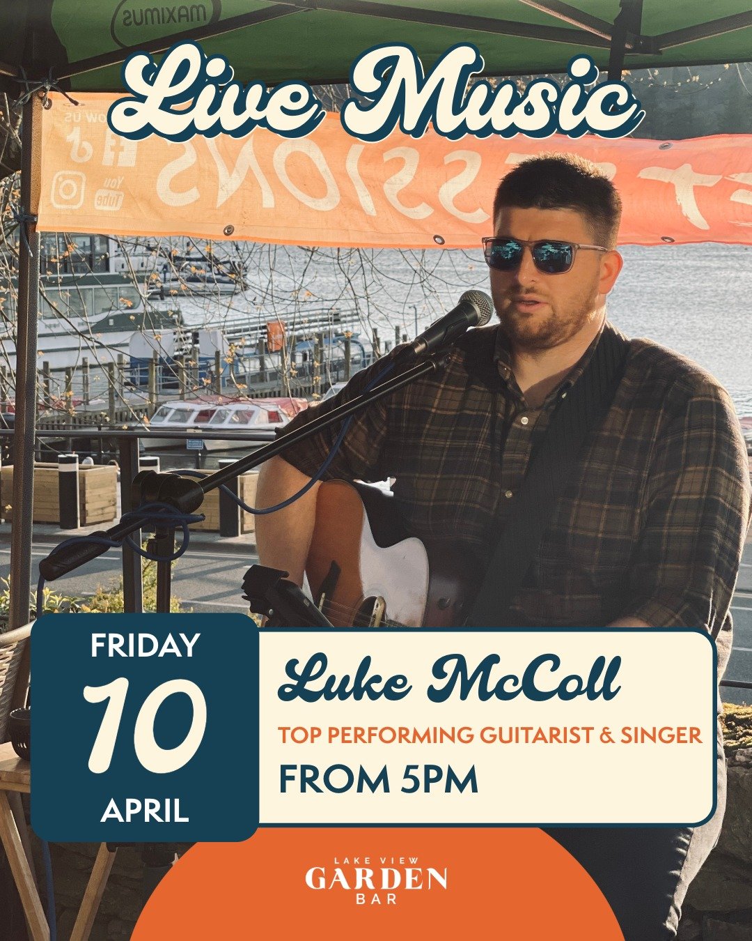 🎵 LIVE MUSIC TONIGHT!

Luke McColl  bringing  the HEAT tonight at Lake View Garden Bar| From 5 pm

Free entry. Good vibes. Great drinks. Stunning views.

check live music chart here : https://lakeviewgardenbar.com/whats-on/live-music

#goodvibes #la