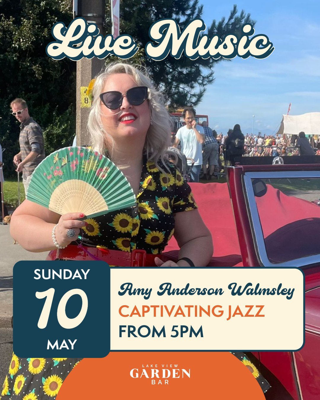🎵 LIVE MUSIC TONIGHT!

Amy Anderson bringing  the HEAT tonight at Lake View Garden Bar| From 4:30 pm

Free entry. Good vibes. Great drinks. Stunning views.

check live music chart here : https://lakeviewgardenbar.com/whats-on/live-music

#goodvibes 