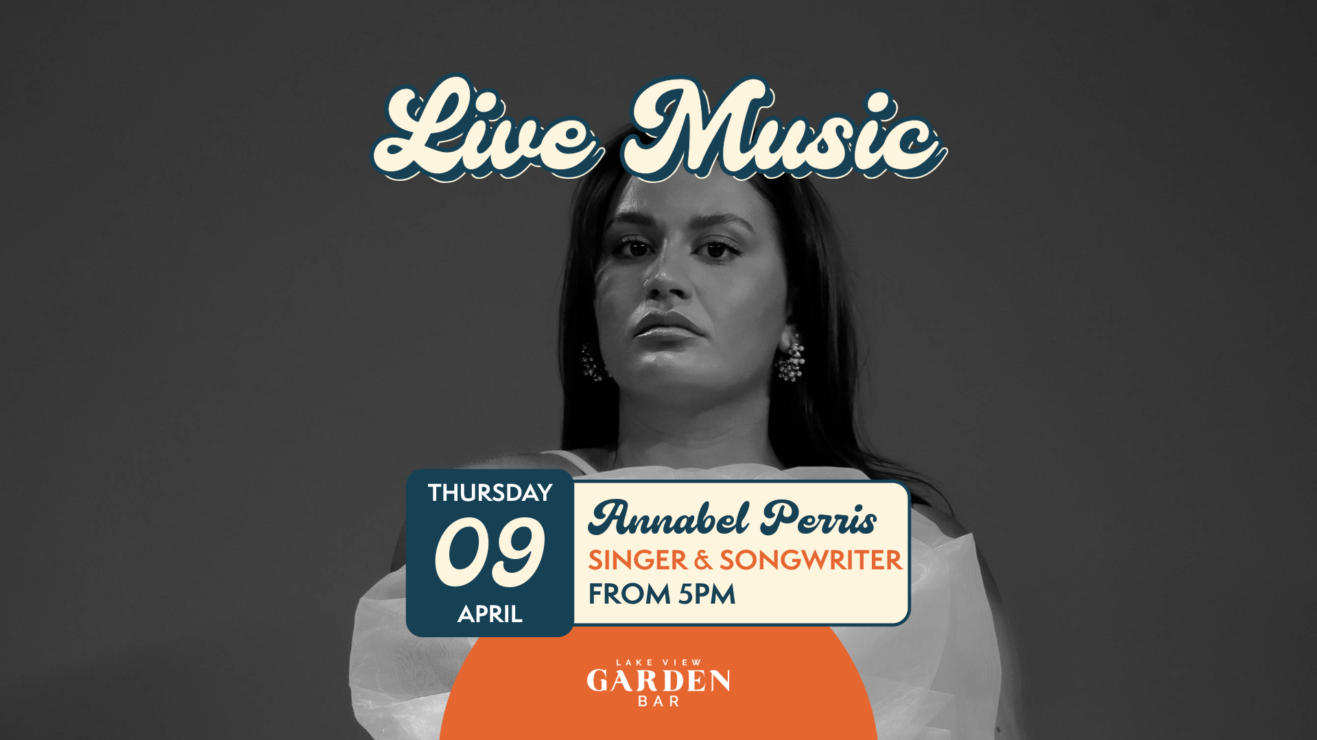 ANNABEL 9 APR - Garden Bar- Live Music