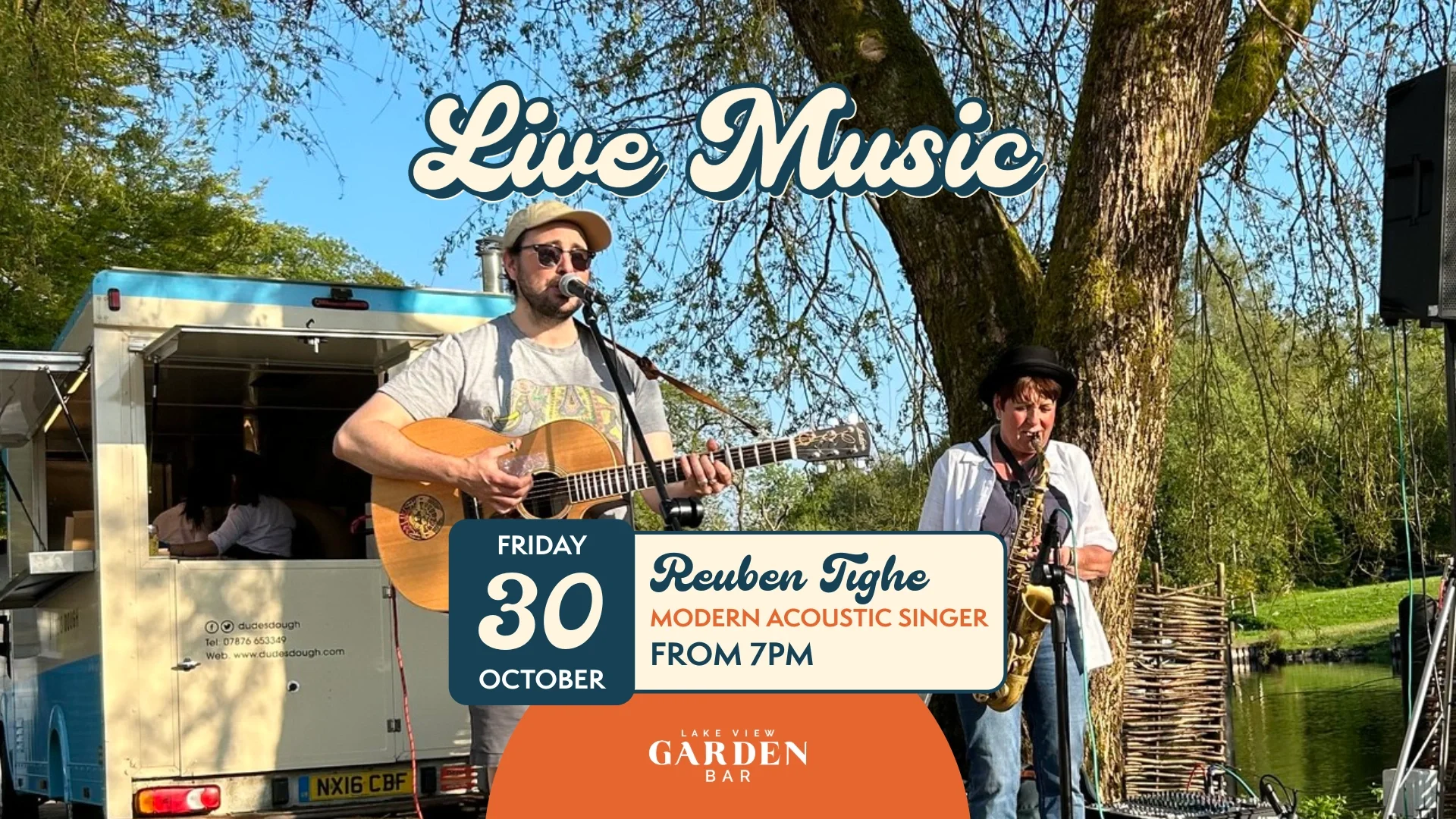REUBEN TIGHE 30 OCTOBER - Garden Bar - Live Music