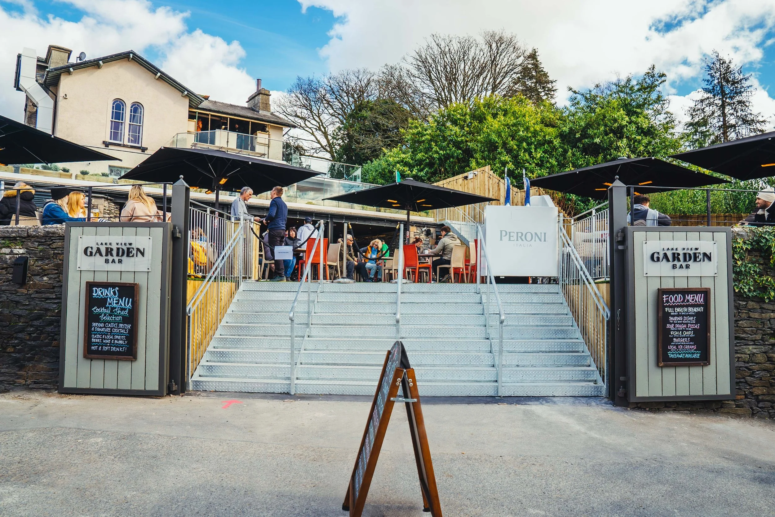 Find us — Lake View Garden Bar