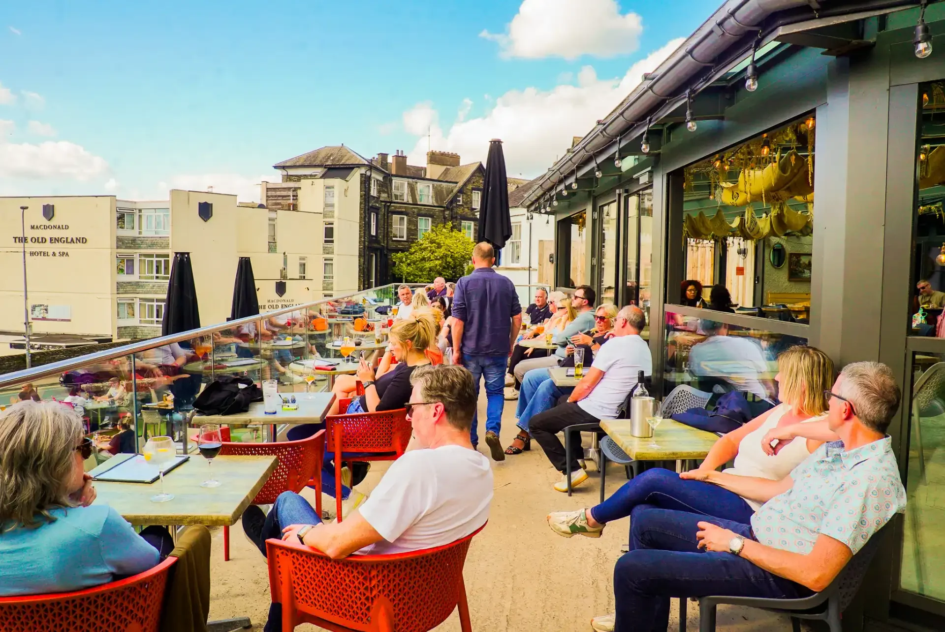 Terrace of the Lake View Garden Bar